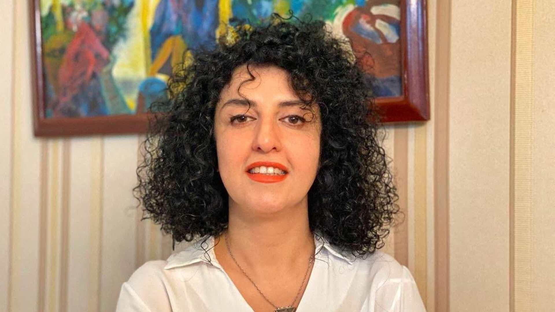 Así Alza la Voz Narges Mohammadi por Derechos de las Mujeres