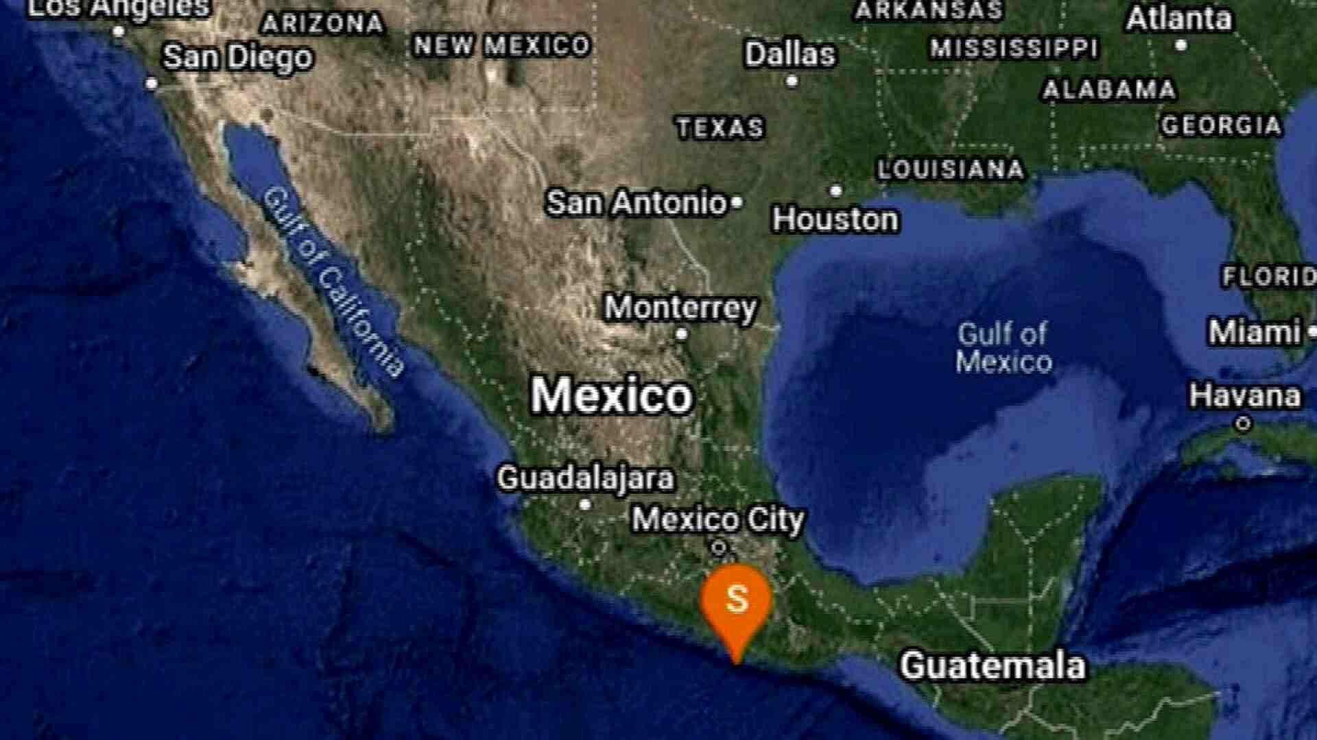 Reportan un Sismo de Magnitud 4.0 en Pinotepa Nacional, Oaxaca