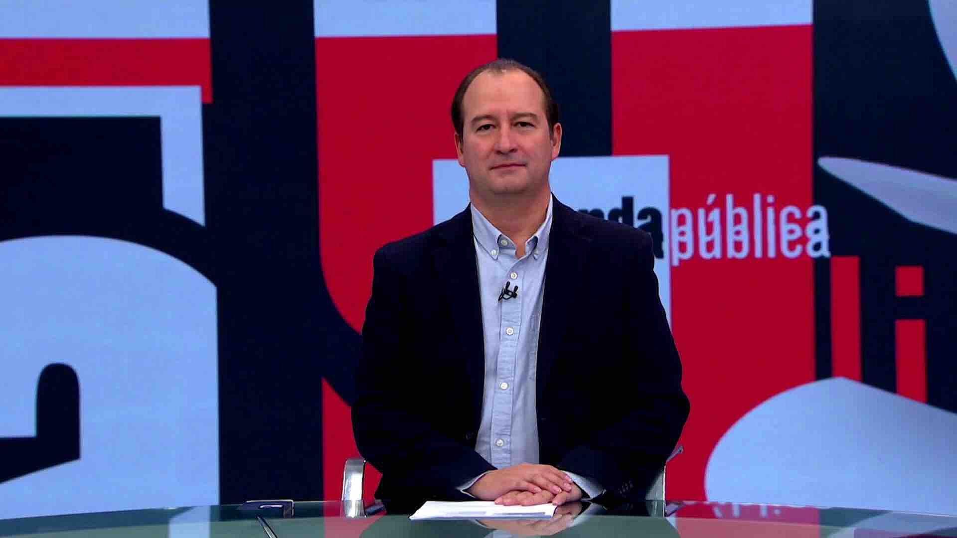 Foto: Mario Campos en Agenda Pública: Programa Completo del Domingo 8 de Diciembre de 2024