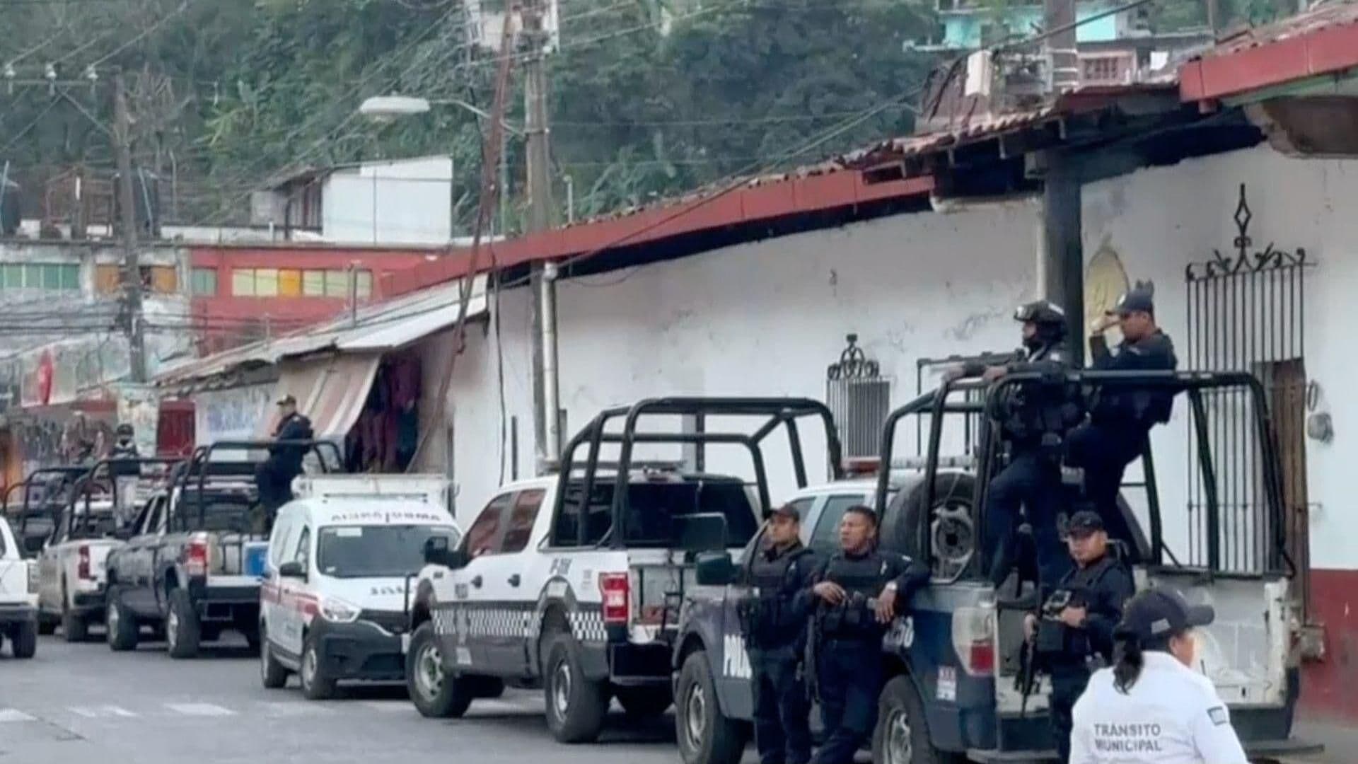 Se Mantiene Fuerte Dispositivo de Seguridad en Zongolica por Asesinato del Diputado Benito Aguas