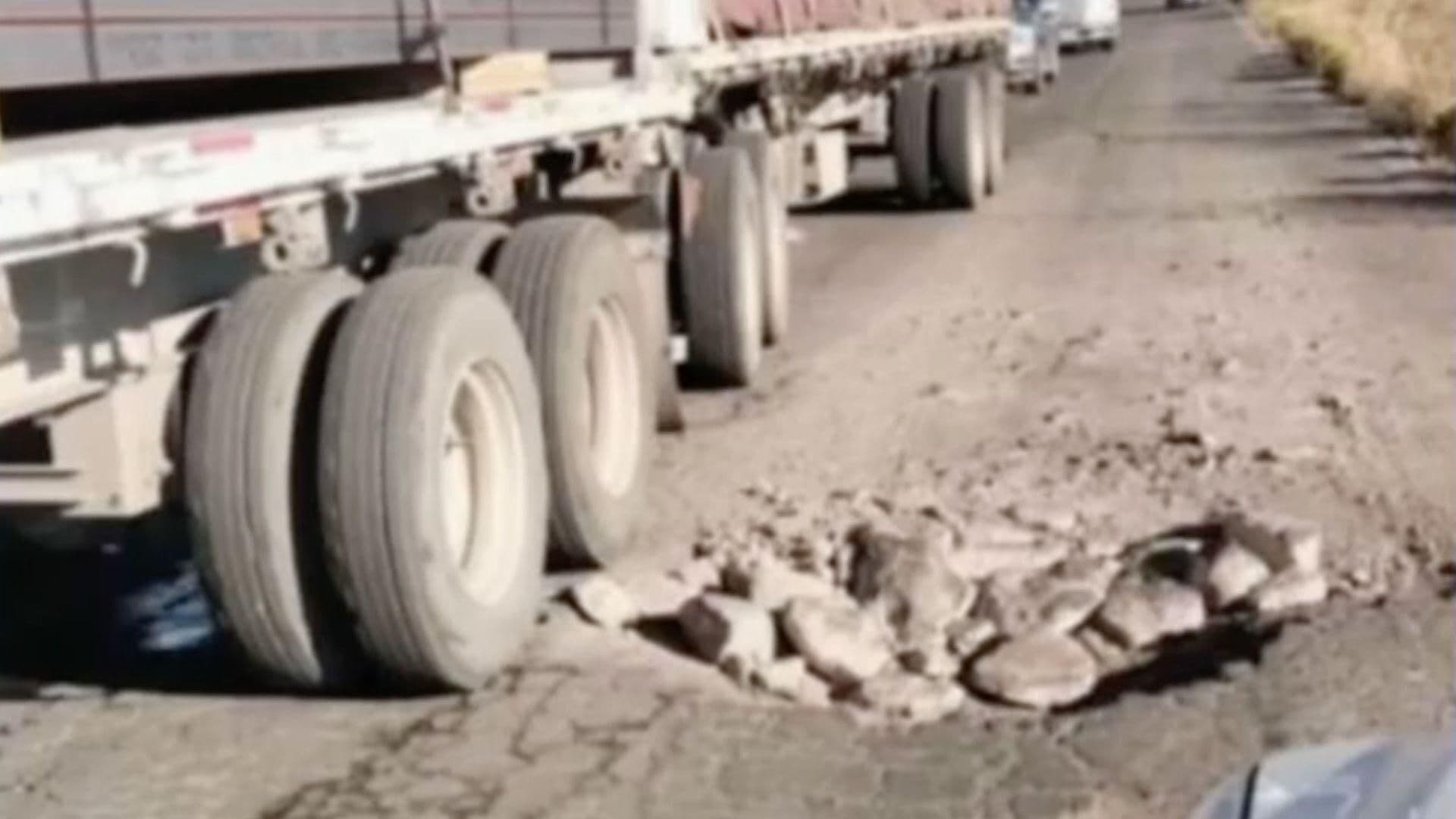 Activista Denuncia Daños en Carretera Janos a Agua Prieta; Hace Llamado a Protesta
