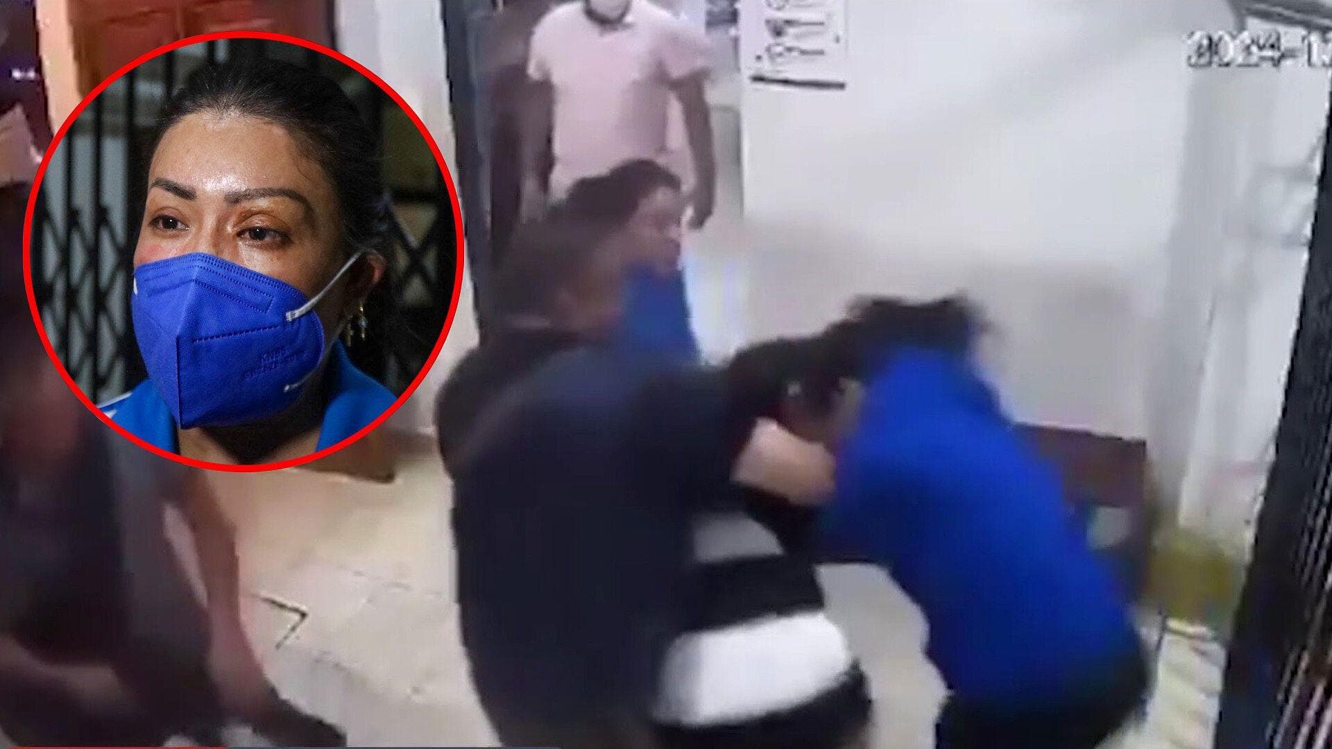 Saxofonista María Elena Ríos Pelea con Una Mujer Durante Protesta contra Su Agresor