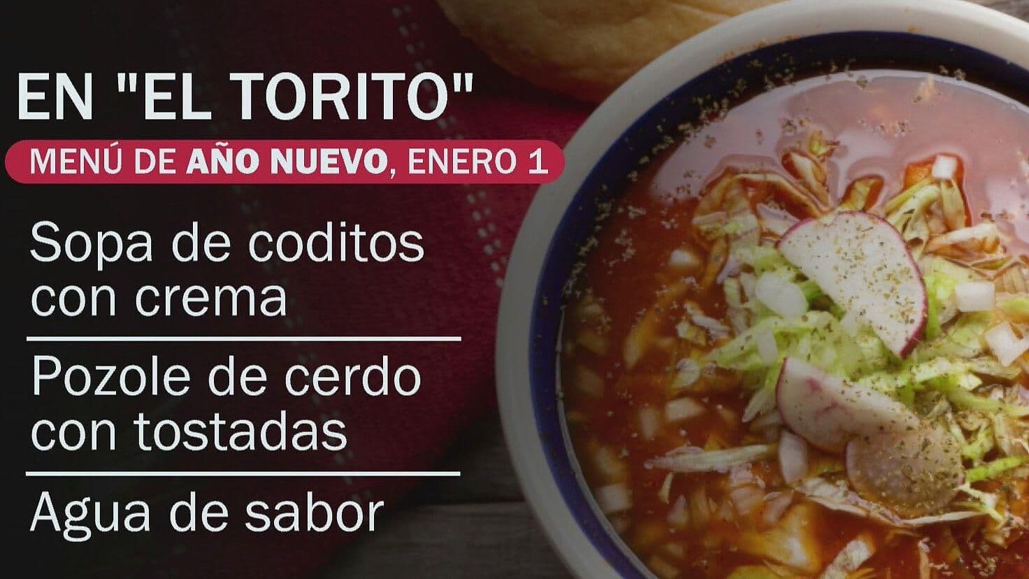 ‘El Torito’ Ya Tiene Menú Navideño y de Año Nuevo: Estos Serán los Platillos para Infractores