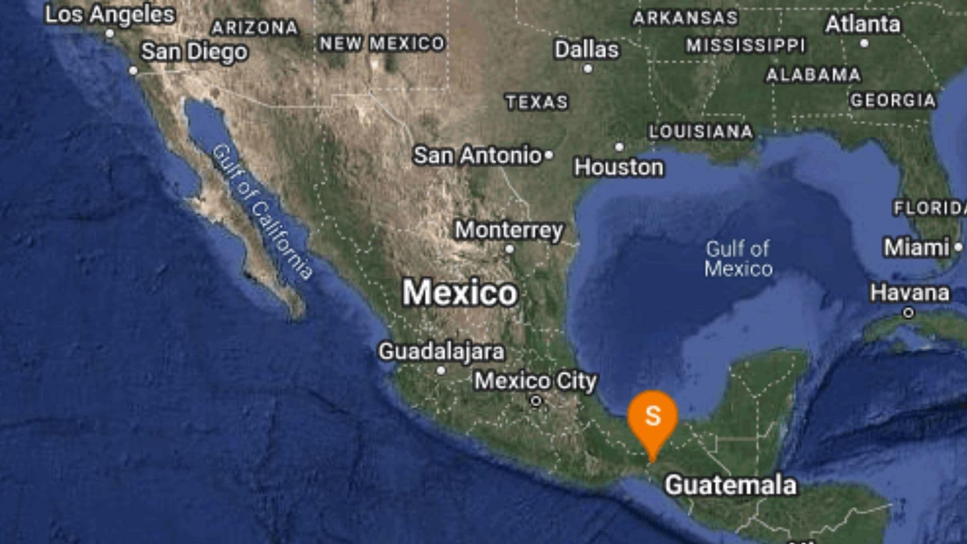 Se Registró un Sismo Magnitud 4.2 en Cintalapa, Chiapas