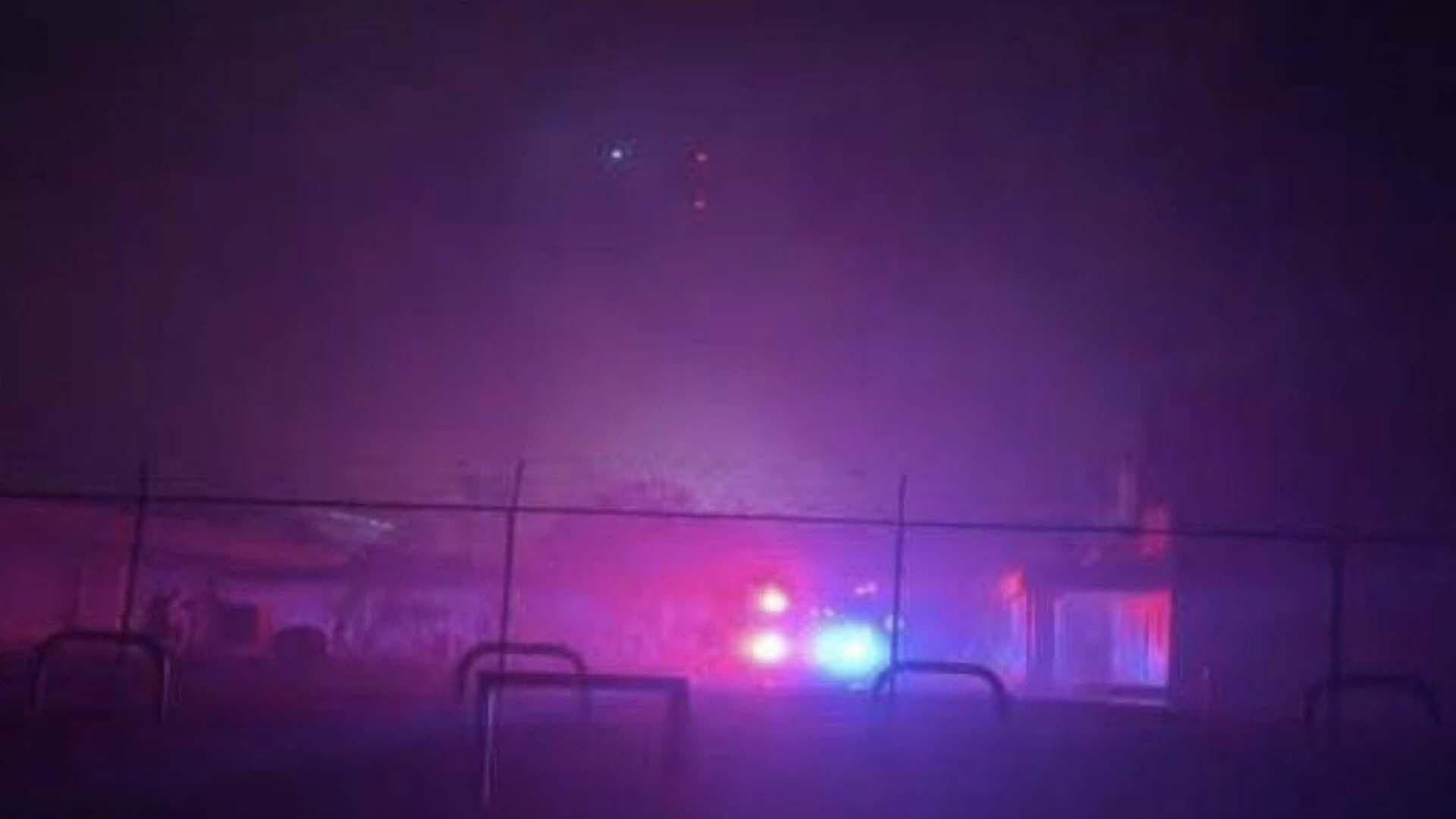 Registran Incendio en Parque Industrial de Valle Hermoso, Tamaulipas