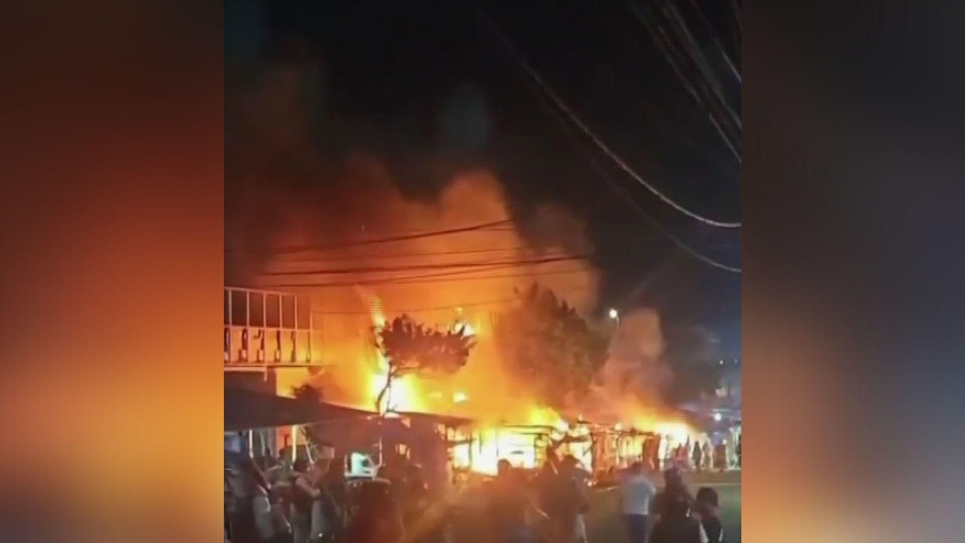 Sofocan Incendio en Mercado Central de Acapulco en Menos de 20 Minutos