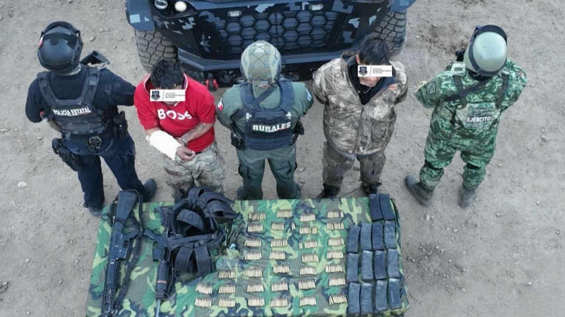 Dos Hombres Detenidos Tras Enfrentamiento Armado en Madera, Chihuahua