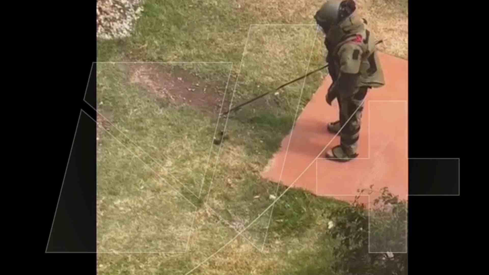 Así Desactivaron Granada Encontrada en Corporativo de Pemex
