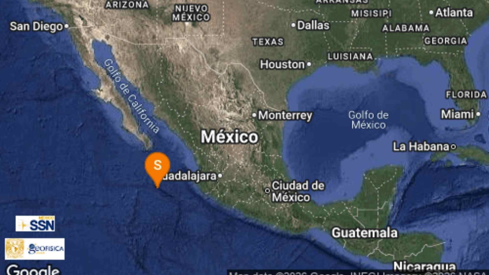 Temblor Hoy en México: Sismo de Magnitud 4.5 Sacude Cabo San Lucas en Baja California Sur