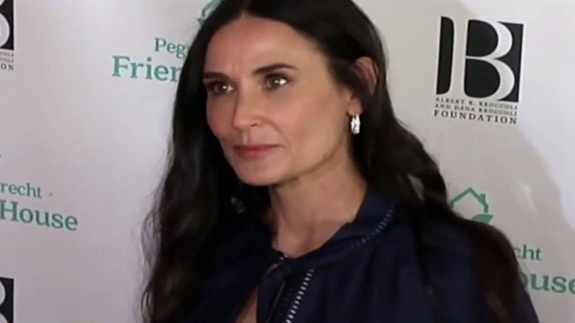 Demi Moore Envía Mensaje a Familias de Quienes Sufren Demencia, Como su Ex, Bruce Willis