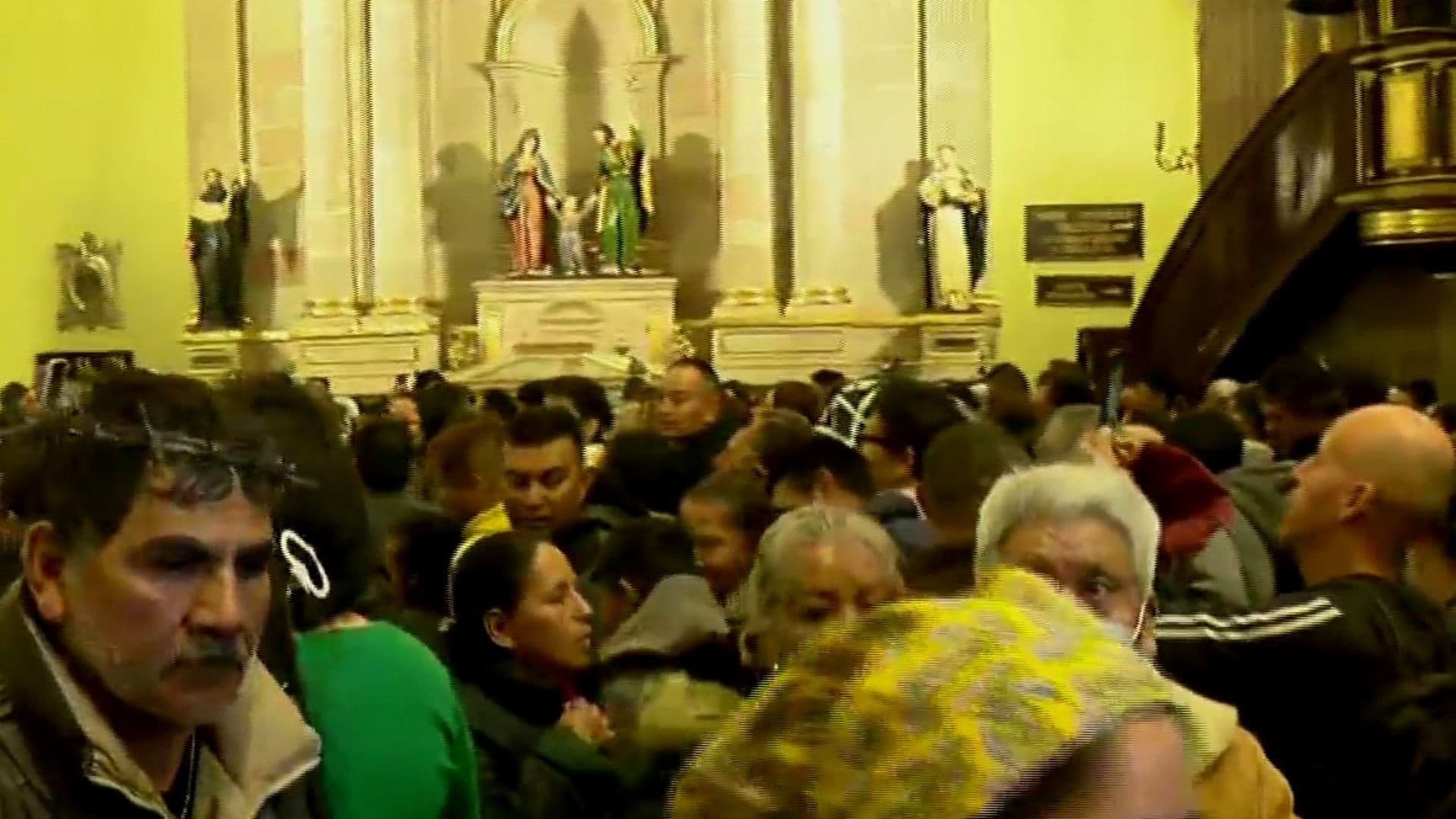Miles de Peregrinos Llegan a la Basílica de San Juan de los Lagos en Jalisco