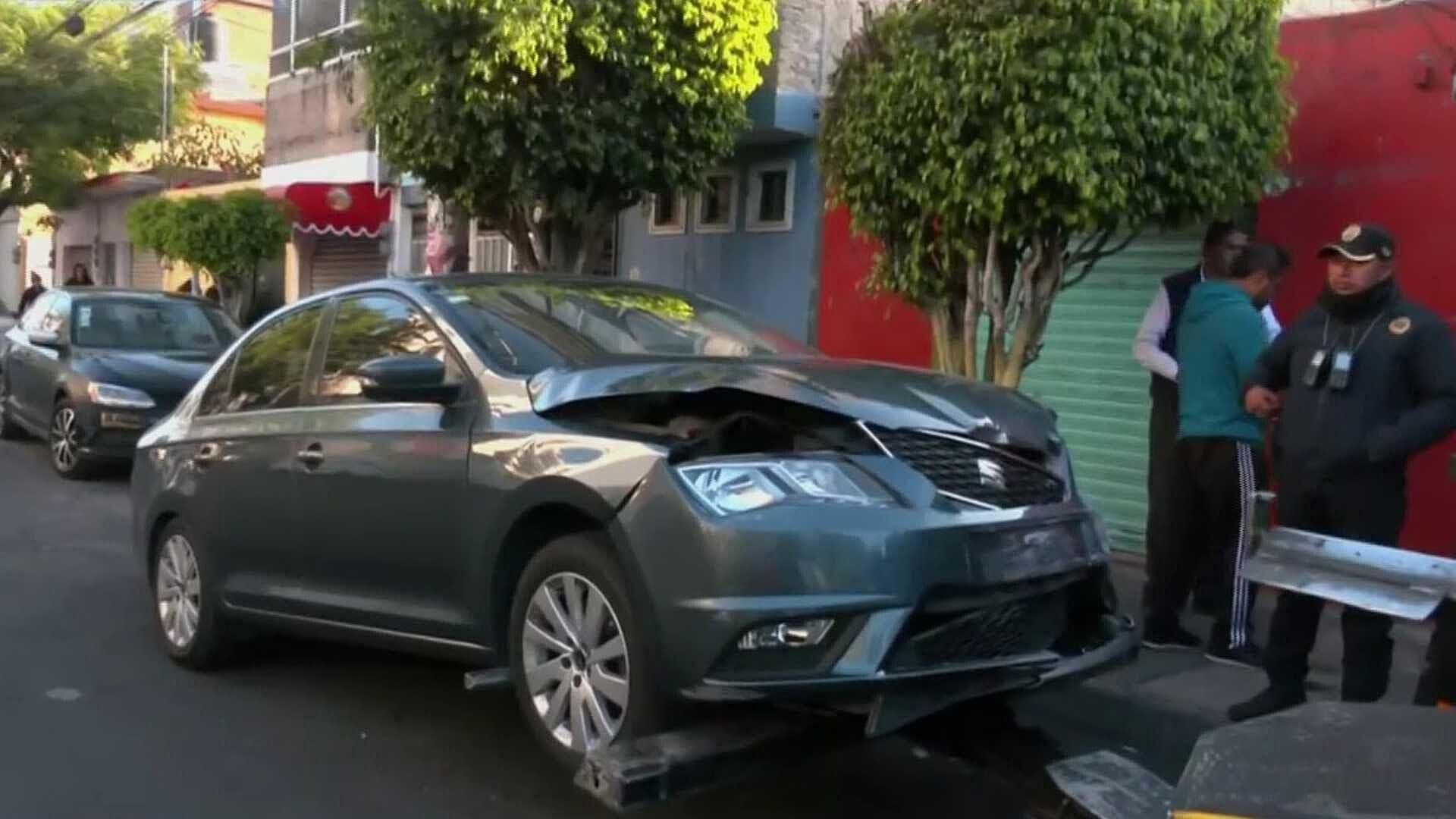 Se Registra Accidente de Tránsito en la Agrícola Pantitlán, en Iztacalco