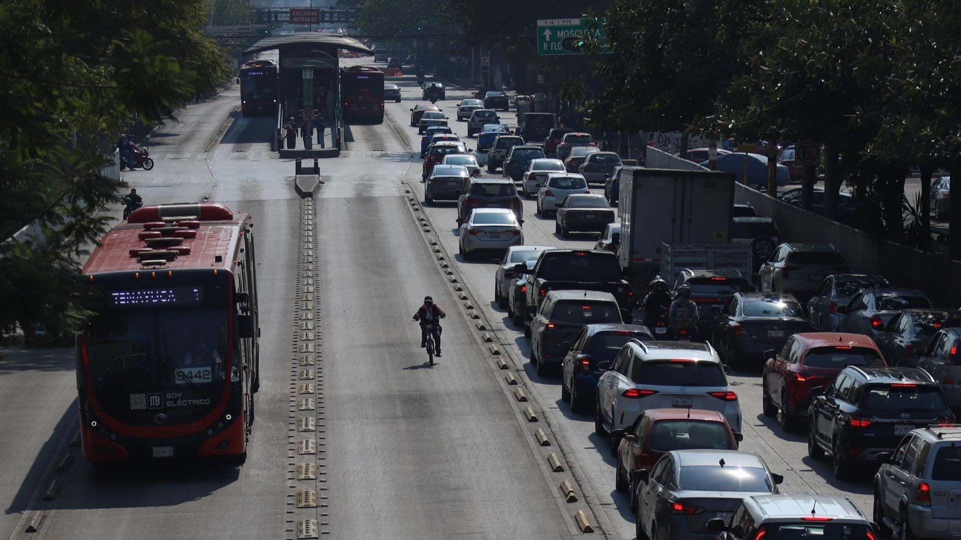 Tráfico en las CDMX