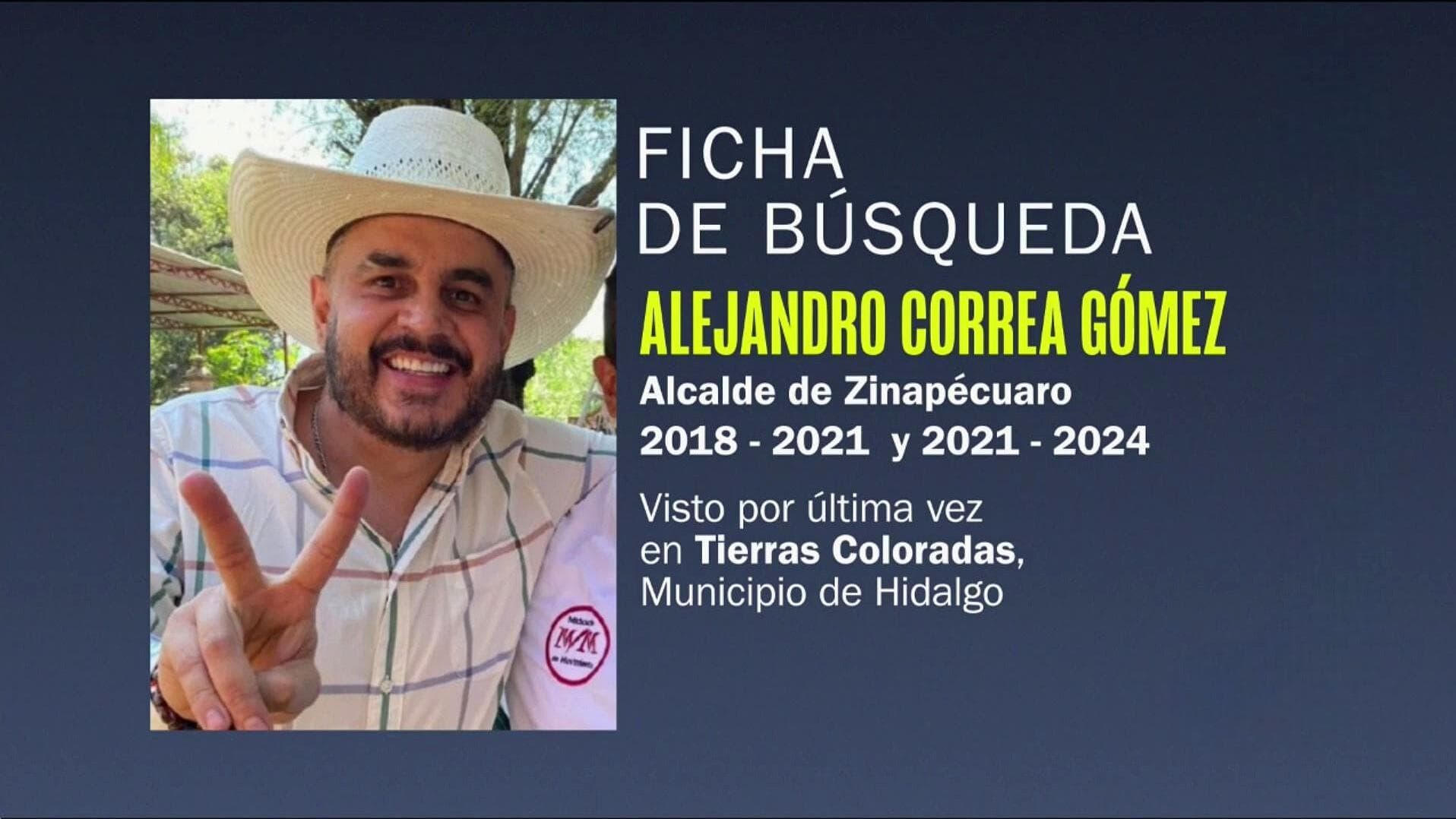 La Extraña Desaparición del Exalcalde de Zinapécuaro, Michoacán, Alejandro Correa Gómez