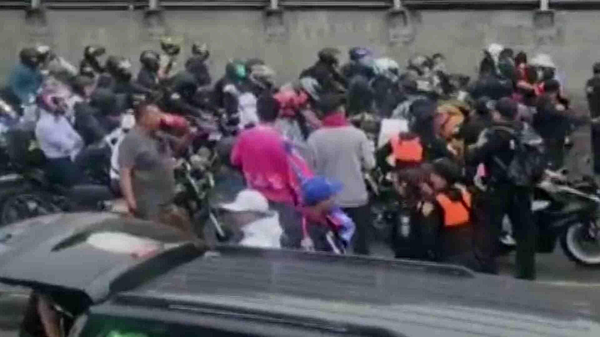 Captan Riña durante Carnaval en Peñón de los Baños