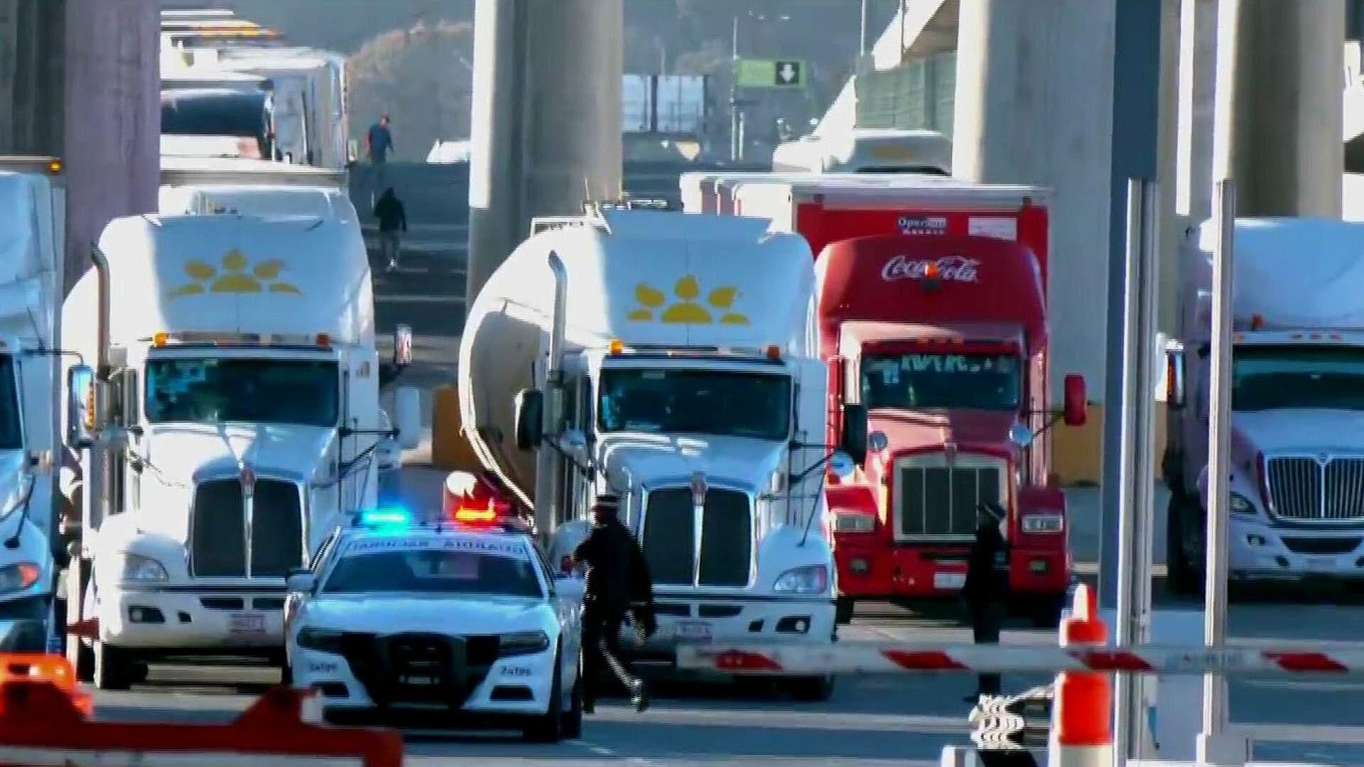 Transportistas Comienzan a Concentrarse en la México-Cuernavaca