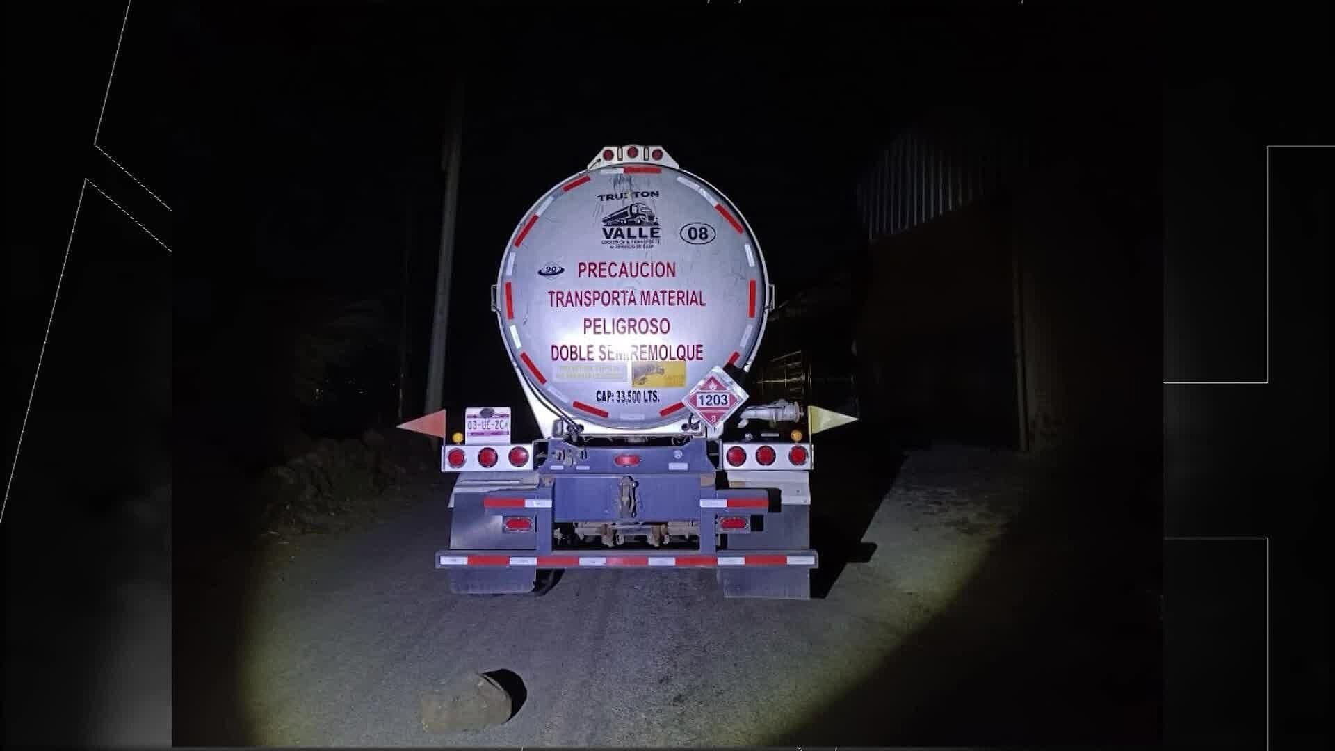 Aseguran Hidrocarburo que fue Robado en el Municipio de Tototlán