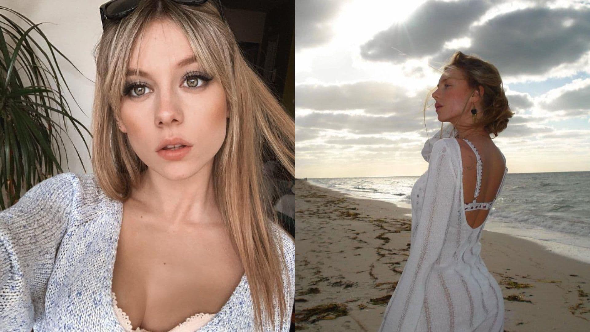 Ester Expósito Visita Playa de Veracruz