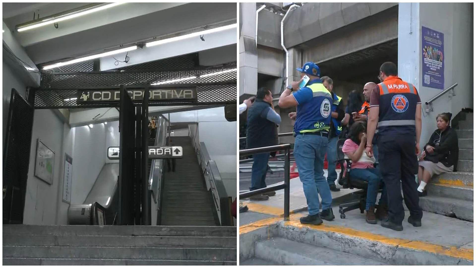 Accidente en Escaleras Eléctricas de Estación Ciudad Deportiva Hoy: ¿Qué lo Causó y Qué Dice el STC Metro?