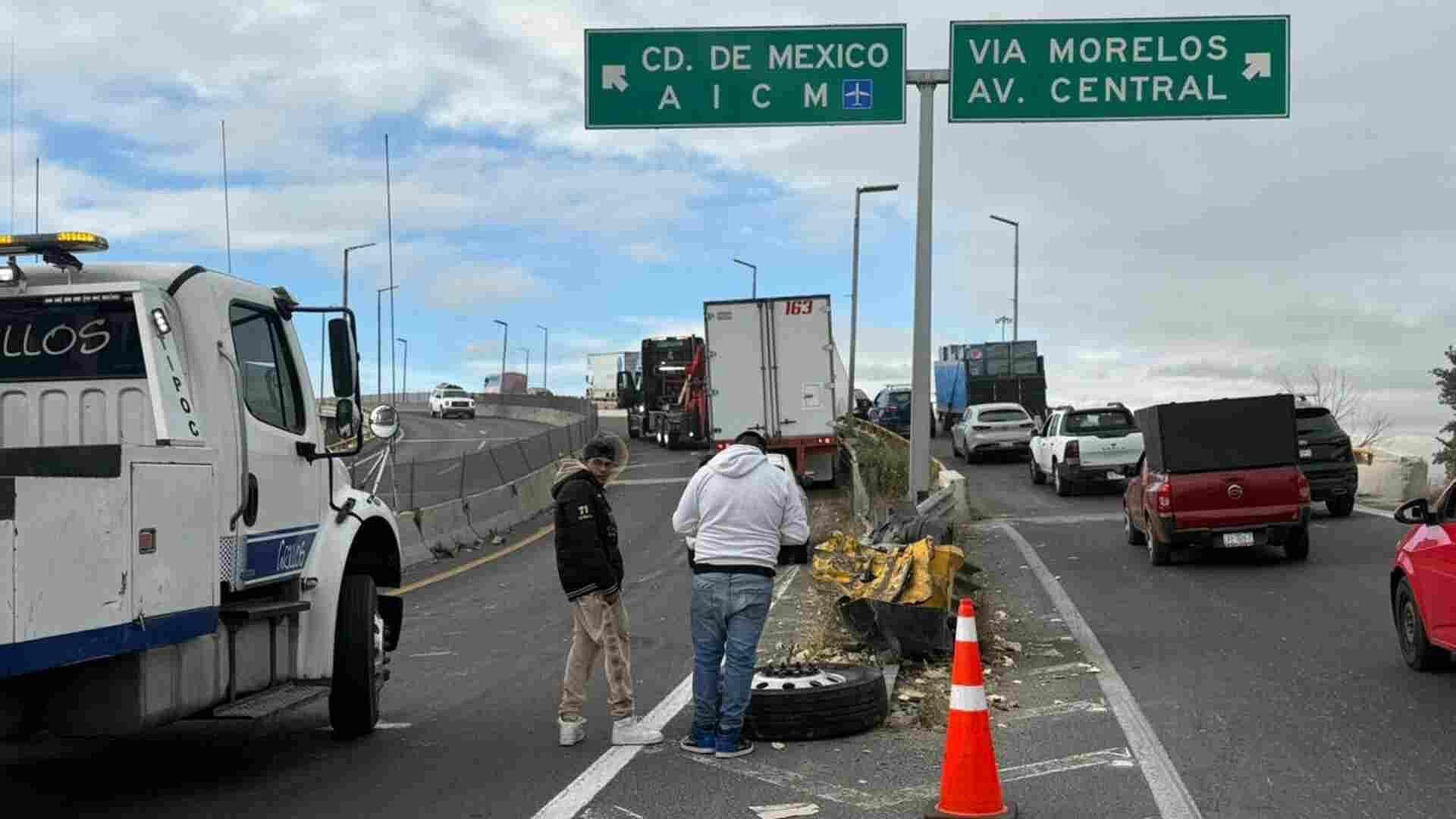 ¿Qué Pasó en Circuito Exterior Mexiquense Hoy? Hay Afectación Hacia el AICM