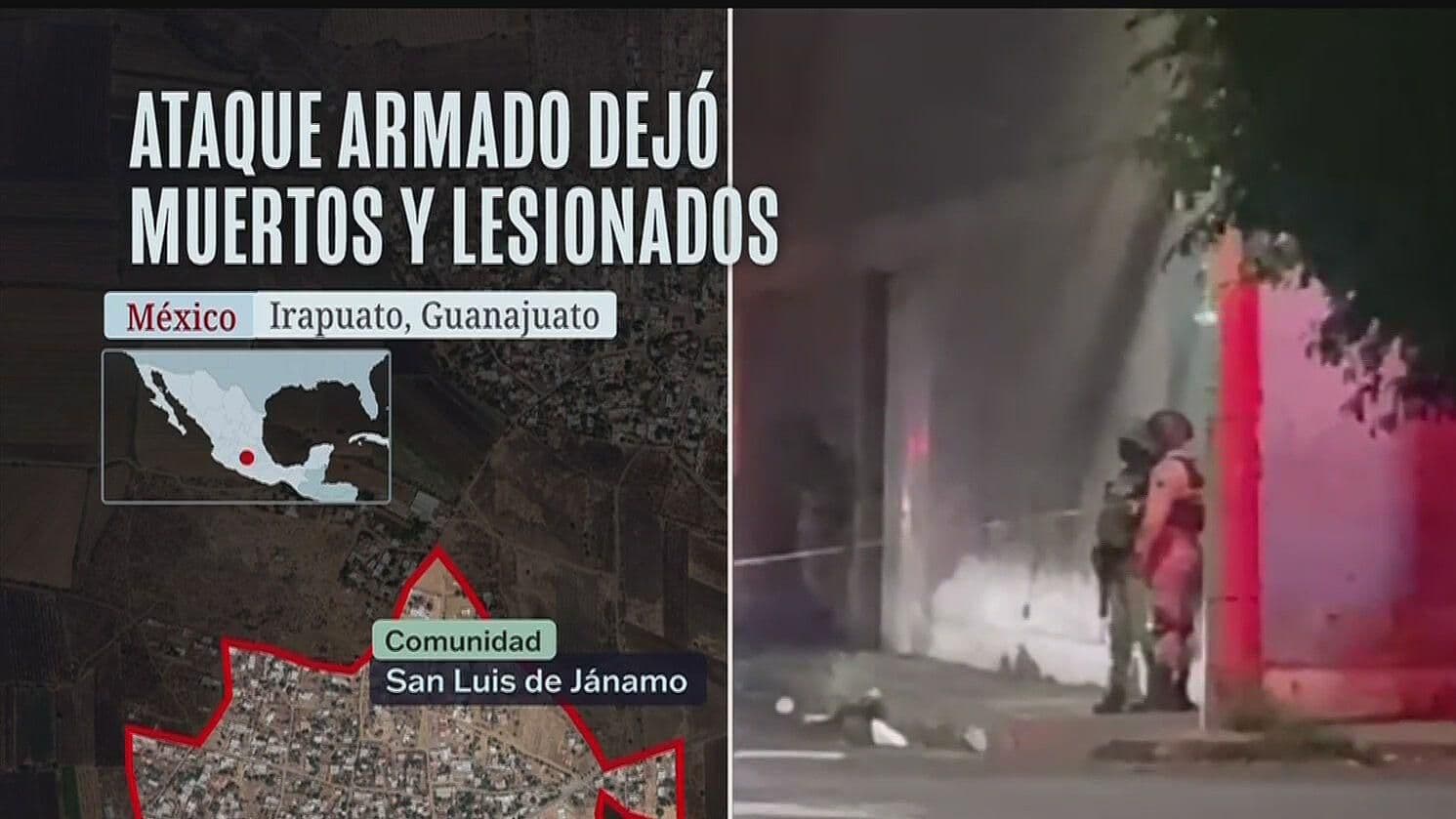 Ataque Armado en Irapuato Deja Cuatro Muertos y Dos Heridos | N+ VIDEO