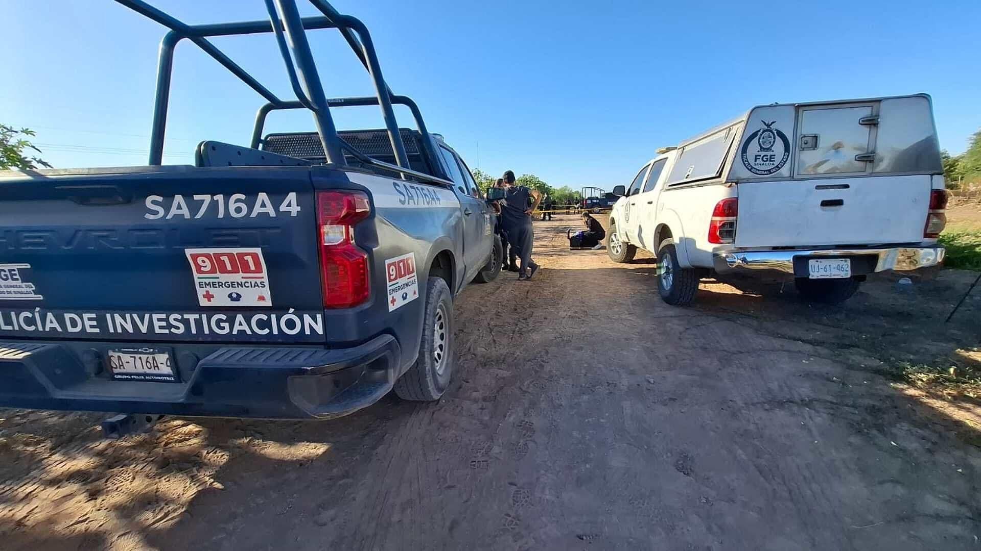 Hallan a Dos Jóvenes Asesinados en Camino de Terracería en Navolato, Sinaloa