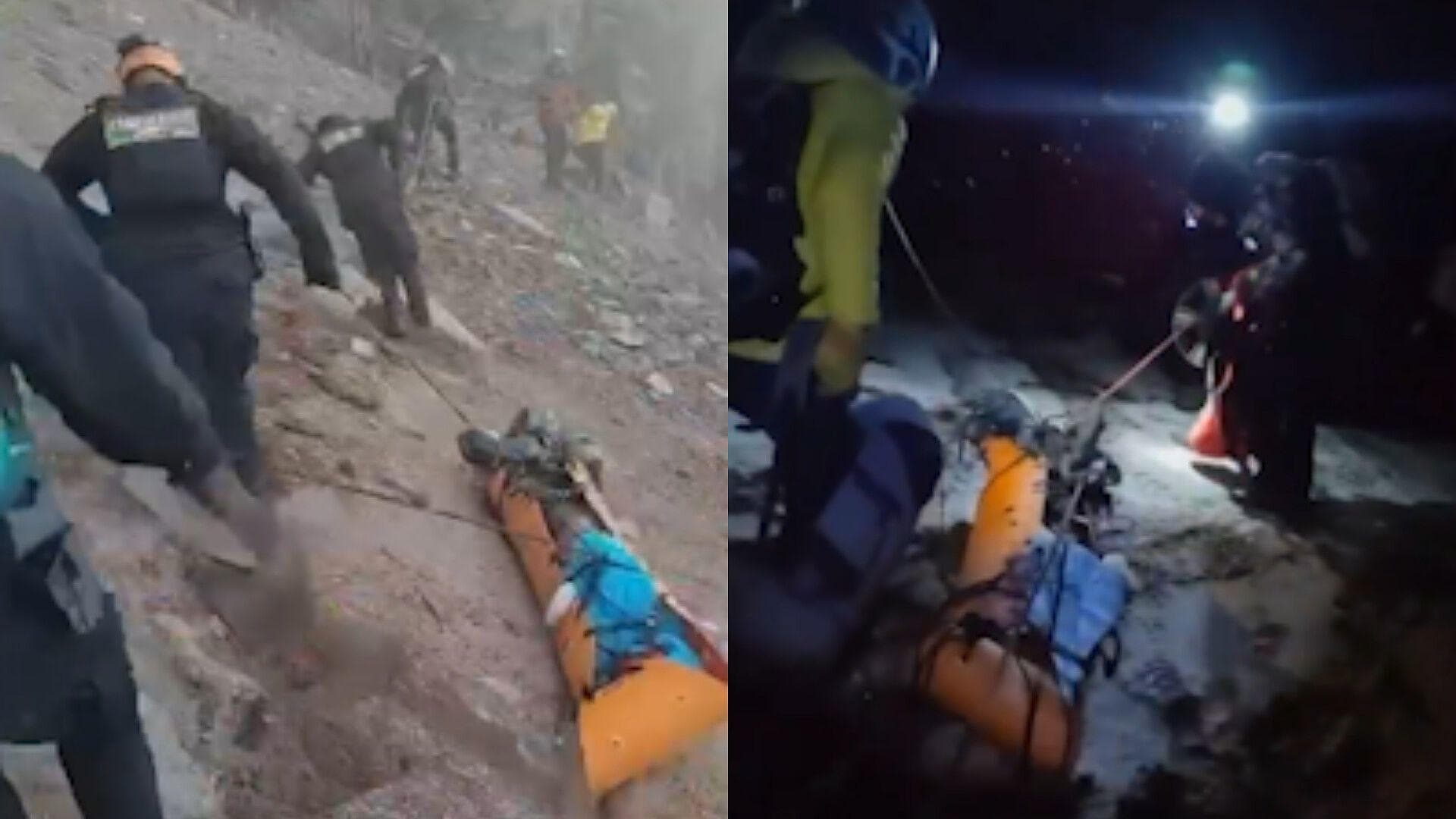 Así Rescataron el Cuerpo de Alpinista Fallecido en el Iztaccíhuatl