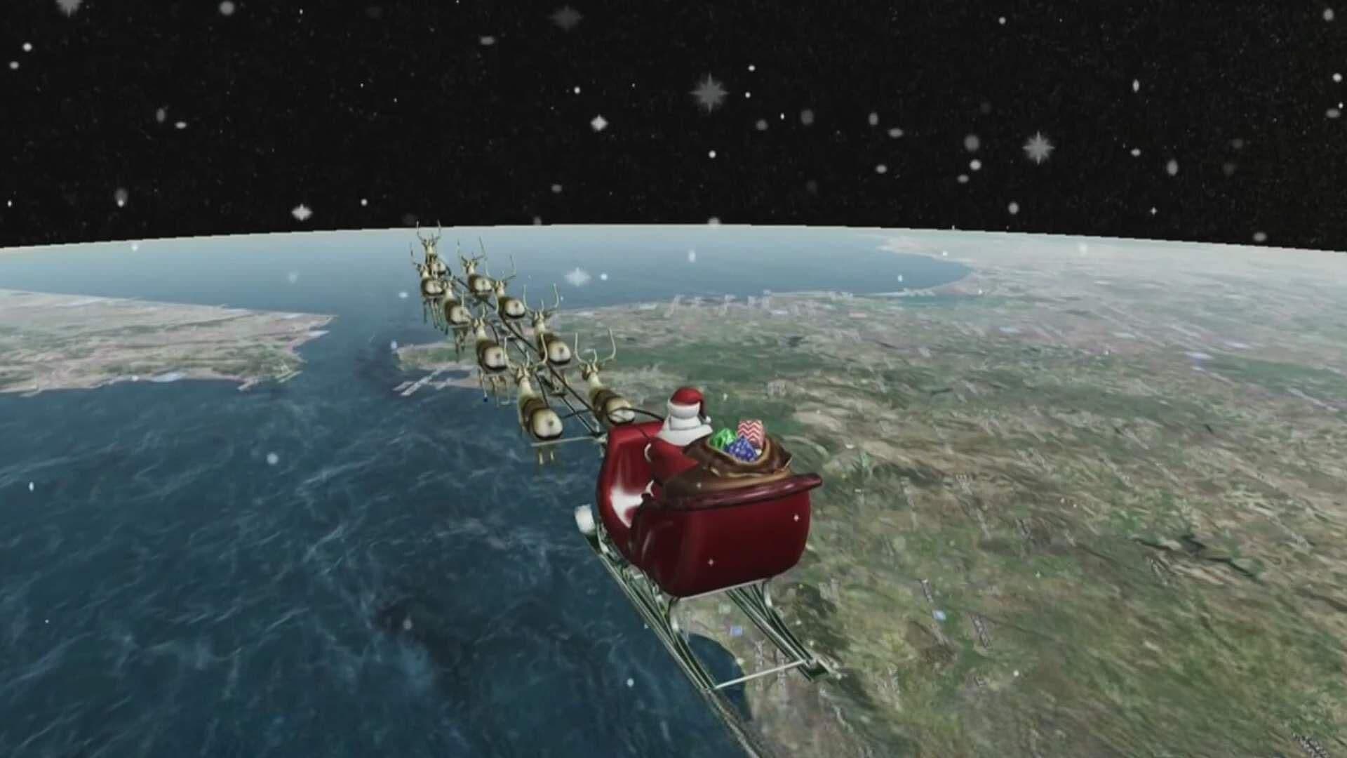¿En Dónde Está Santa Claus? Trineo Fue Detectado en España