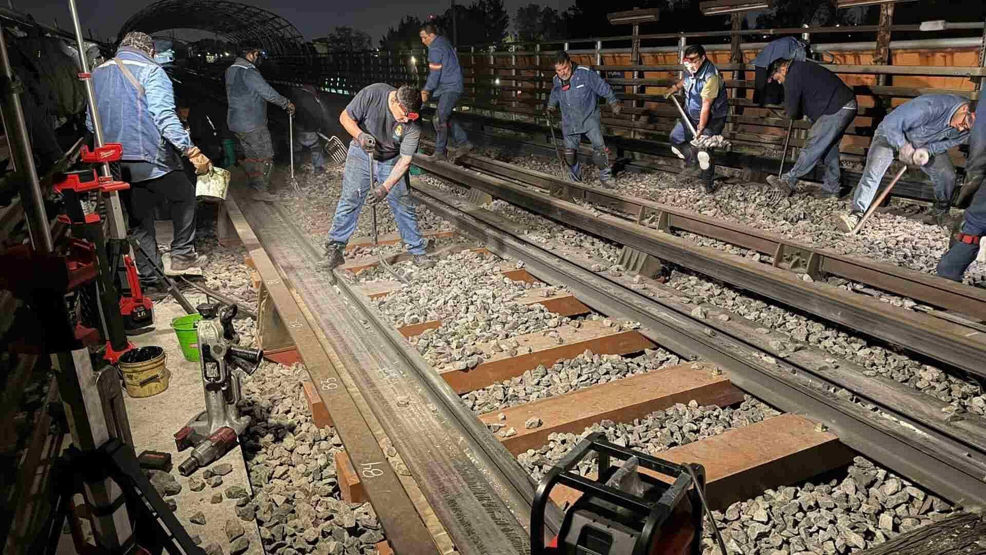 Metro CDMX Reemplazará Durmientes Sintéticos en la Línea B; ¿Afectará el Servicio?