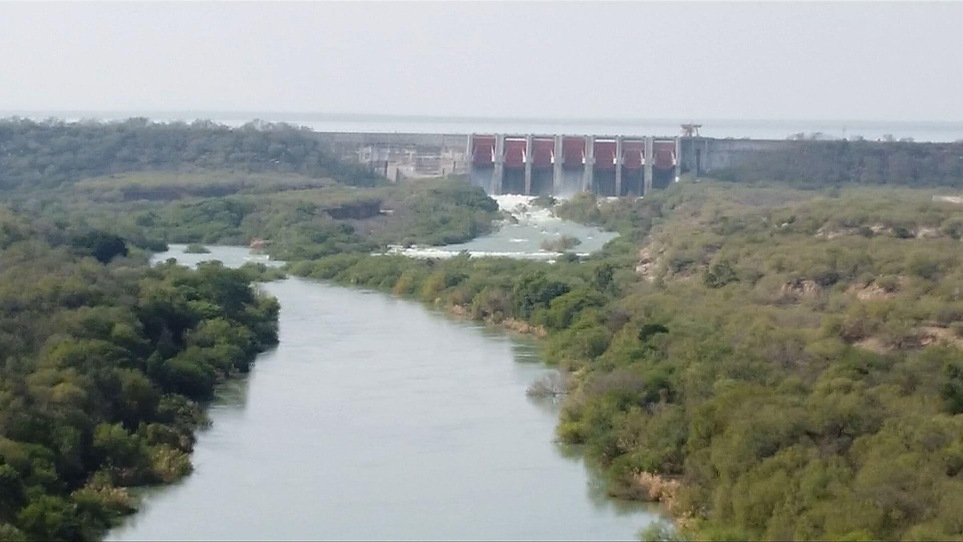 Termina Desfogue de la Presa El Cuchillo por Tratado de Aguas con EUA