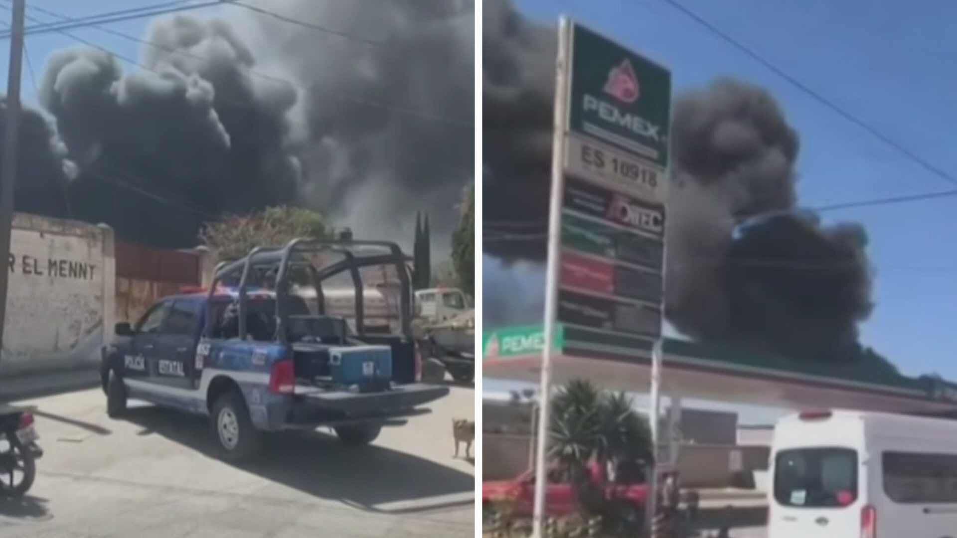 Última Hora: Se Reporta Fuerte Incendio Hoy en Calera, Zacatecas