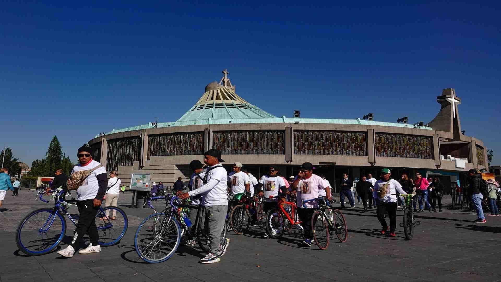 Peregrinos de Tenancingo, Estado de México, Llegaron de Madrugada a la Basílica de Guadalupe