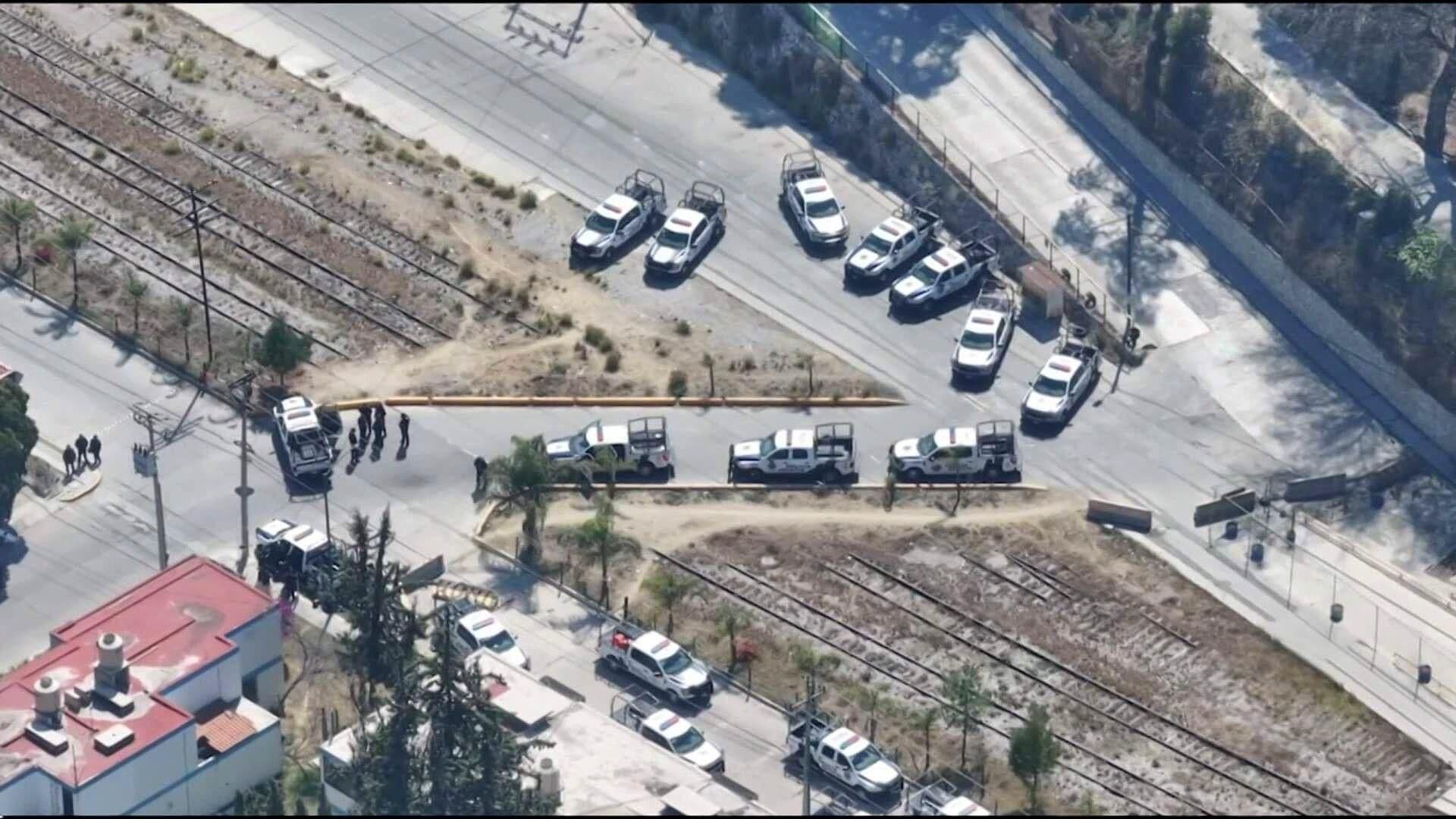 Policías del Edomex Irrumpen en la Planta Cementera de la Cooperativa Cruz Azul en Tula, Hidalgo