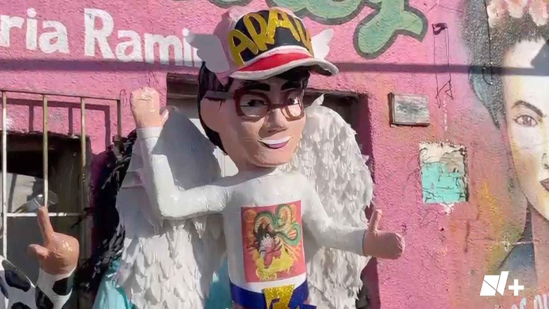 Crean Piñata de Akira Toriyama en Reynosa
