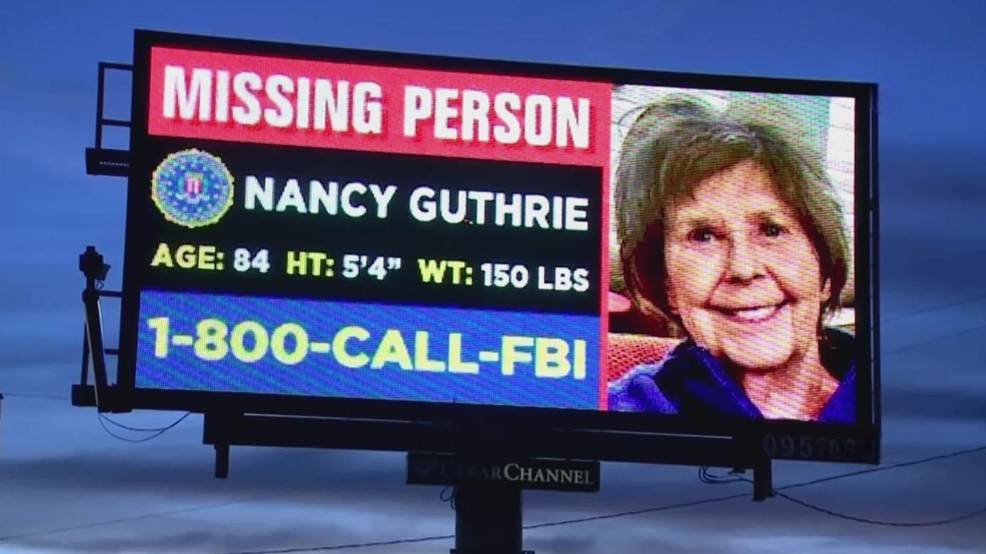 Detienen a Persona de Interés en Investigación por Desaparición de Nancy Guthrie