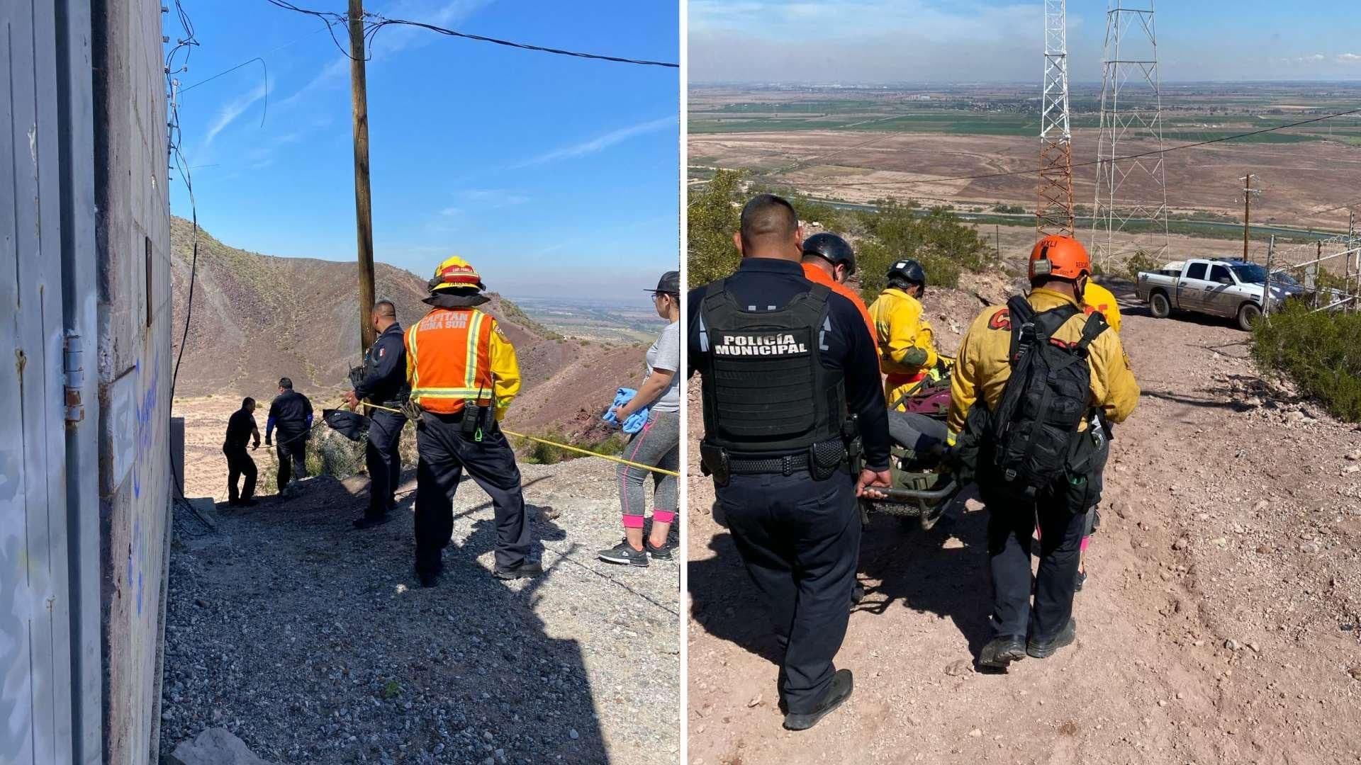 Niño Cae a 10 Metros al Interior del Volcán Cerro Prieto en Baja California