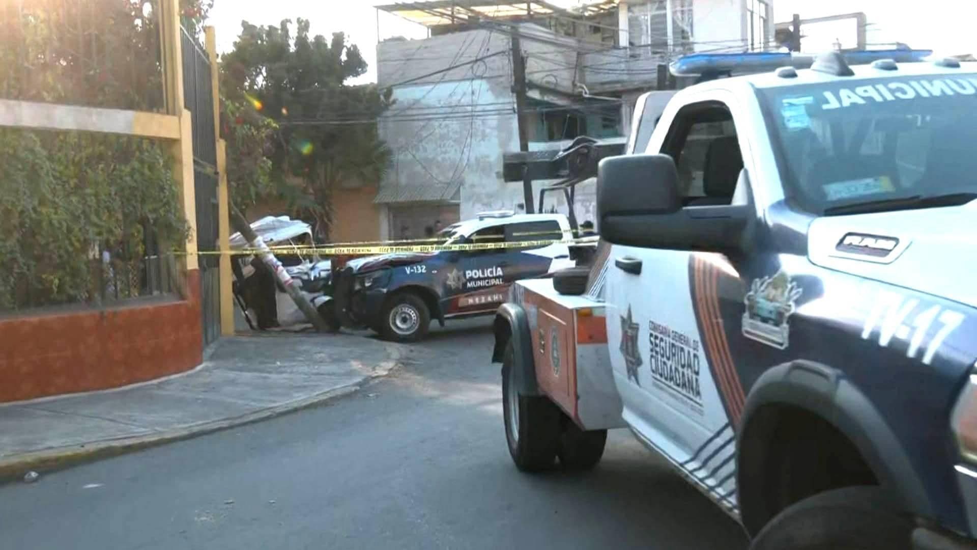 Muere Chofer de Mototaxi tras ser Impactado por Patrulla en Neza, Edomex