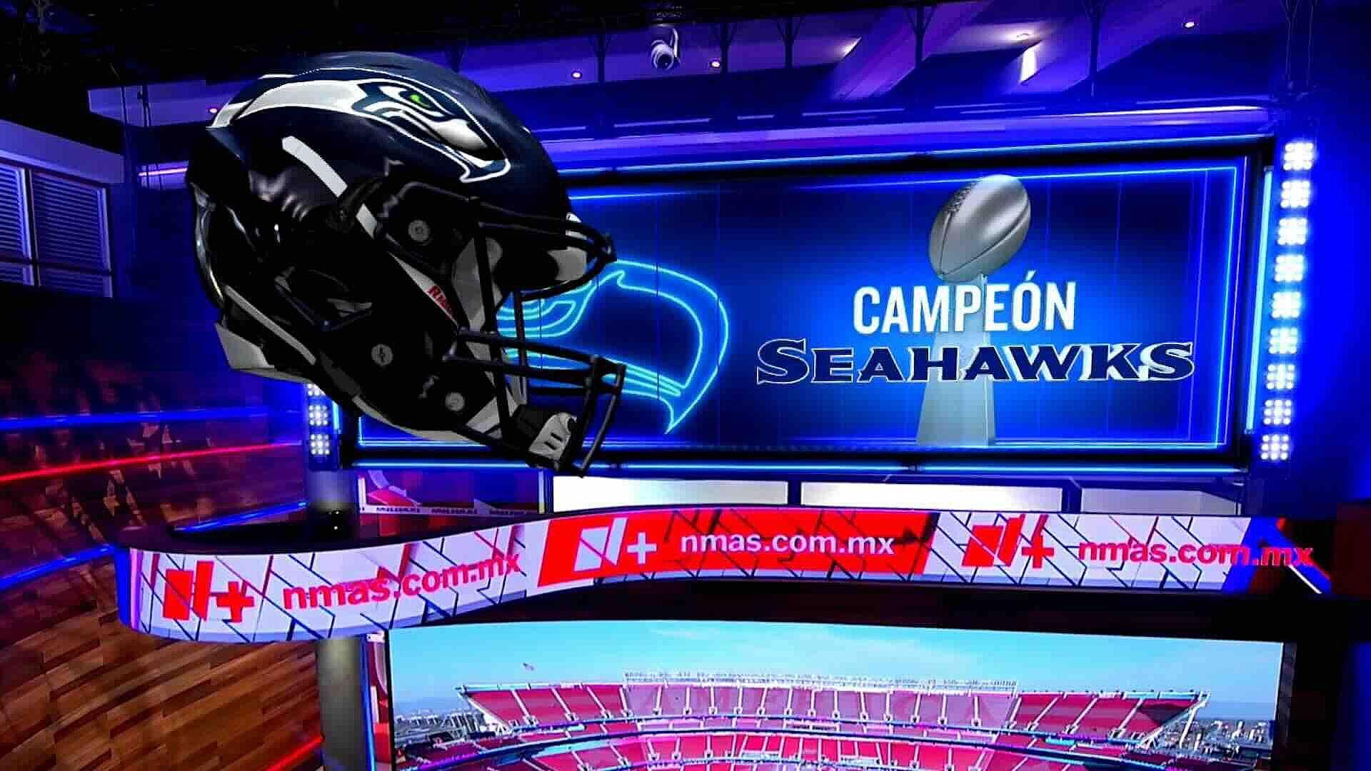 Halcones Marinos de Seattle Vencen a Patriotas y Ganan el Súper Tazón 60