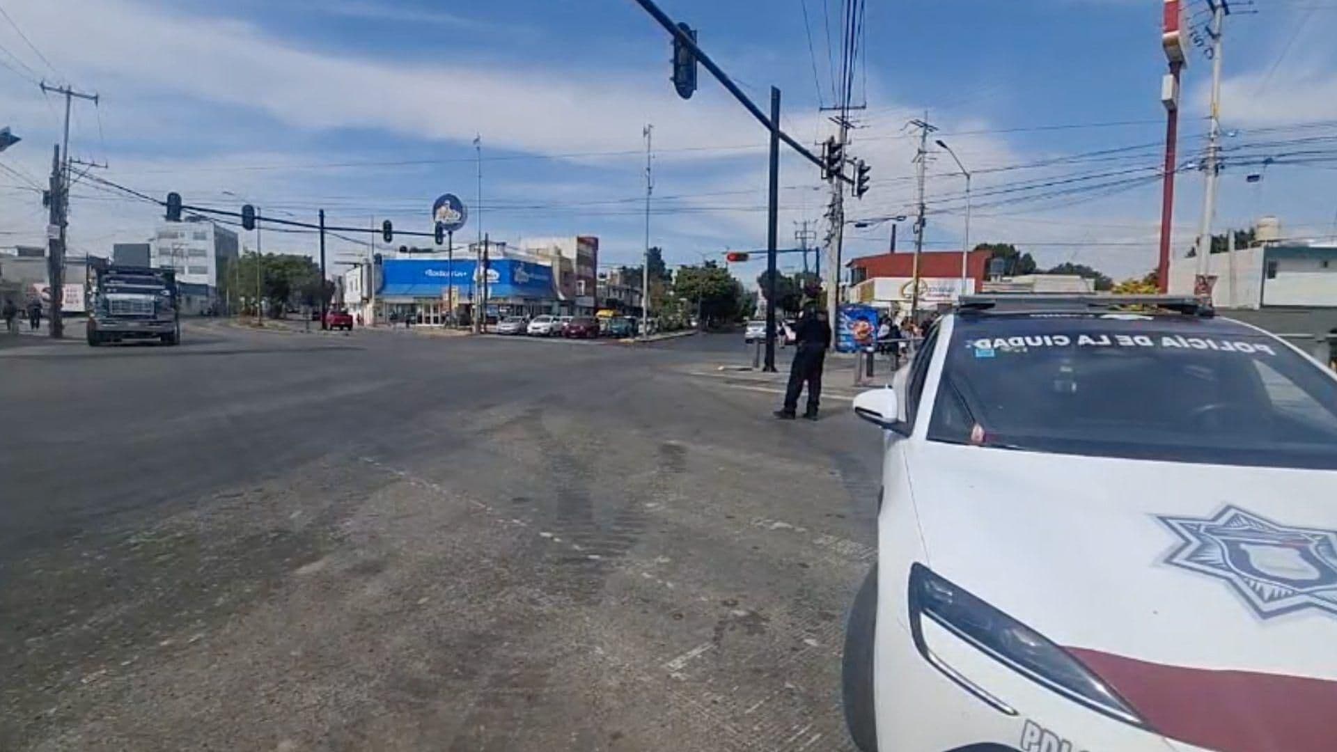 Cierran Bulevar Valsequillo en Puebla por Manifestación en Terminal de RUTA