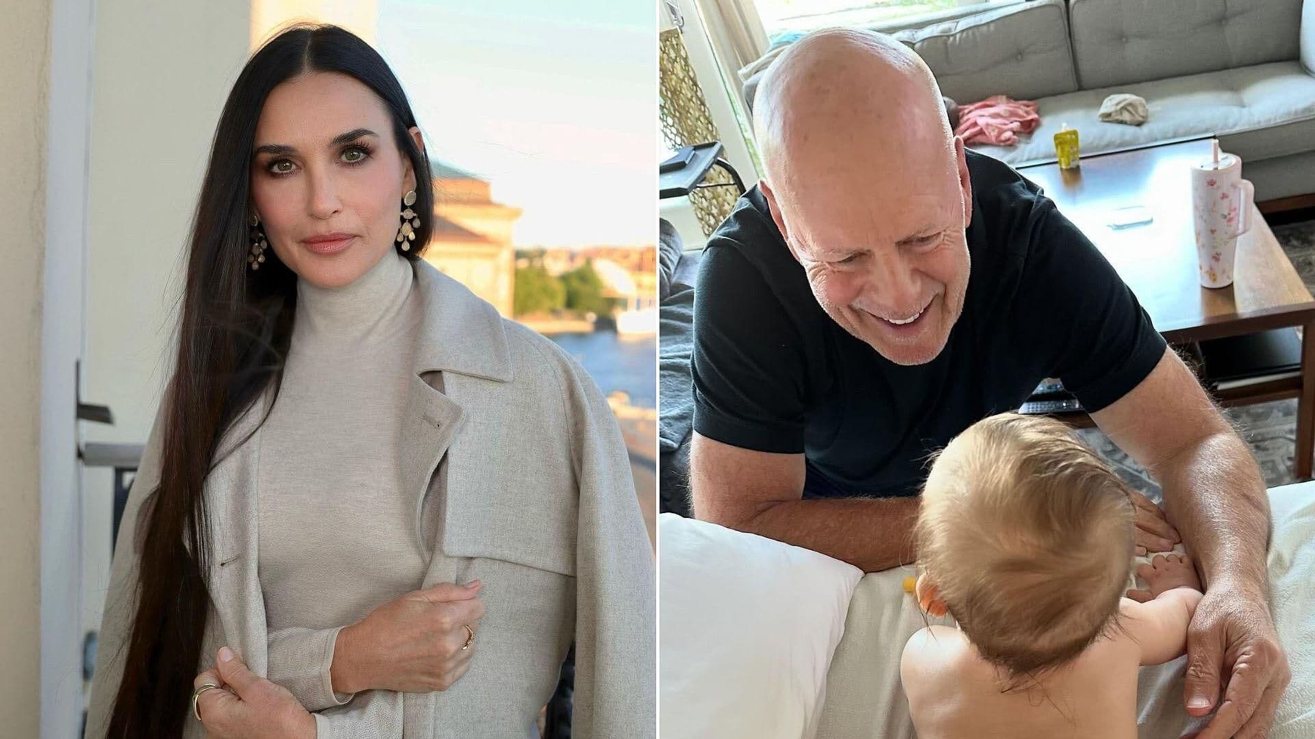Demi Moore Comparte Emotivas Fotos de Bruce Willis por su Cumpleaños