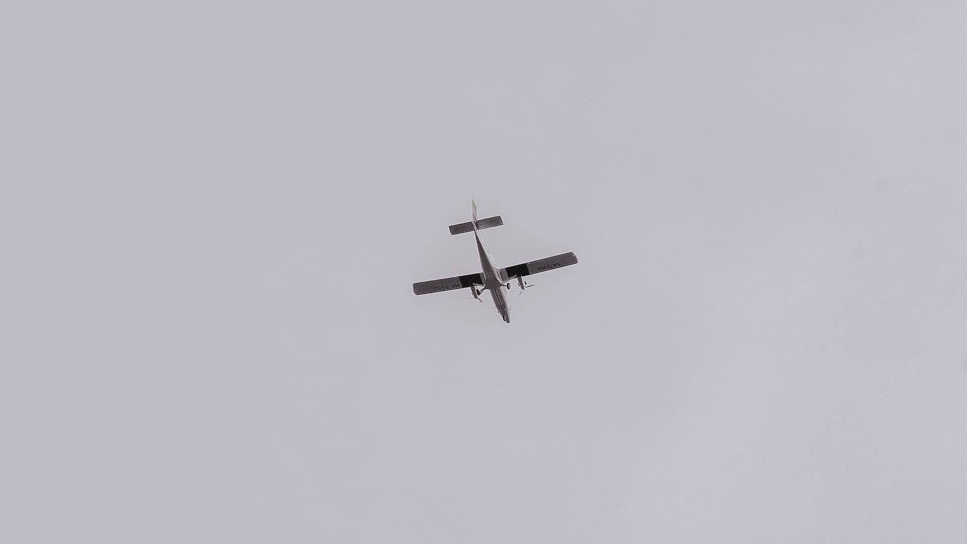 Avioneta Aterriza de Emergencia en una Carretera en Villagrán, Tamaulipas