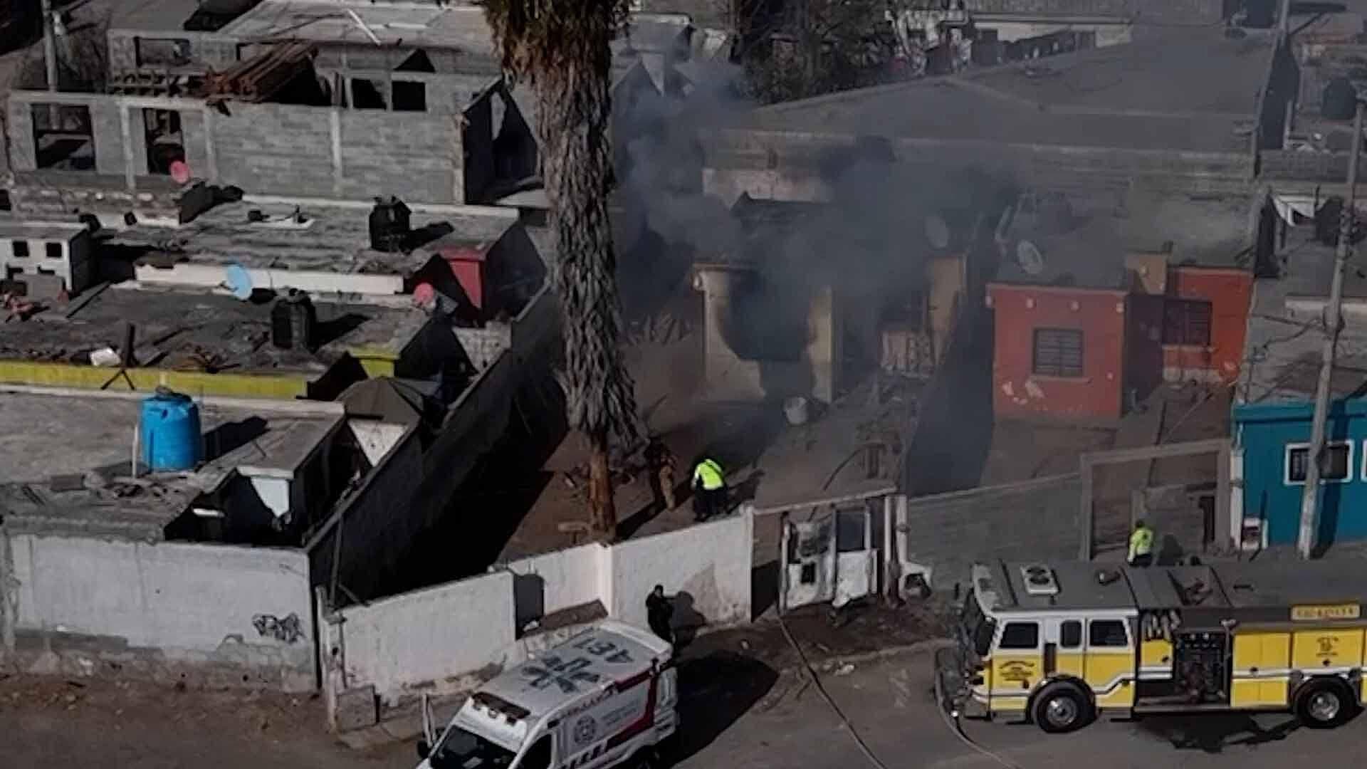 Incendio Causa Severos Daños en Casa de Ramos Arizpe