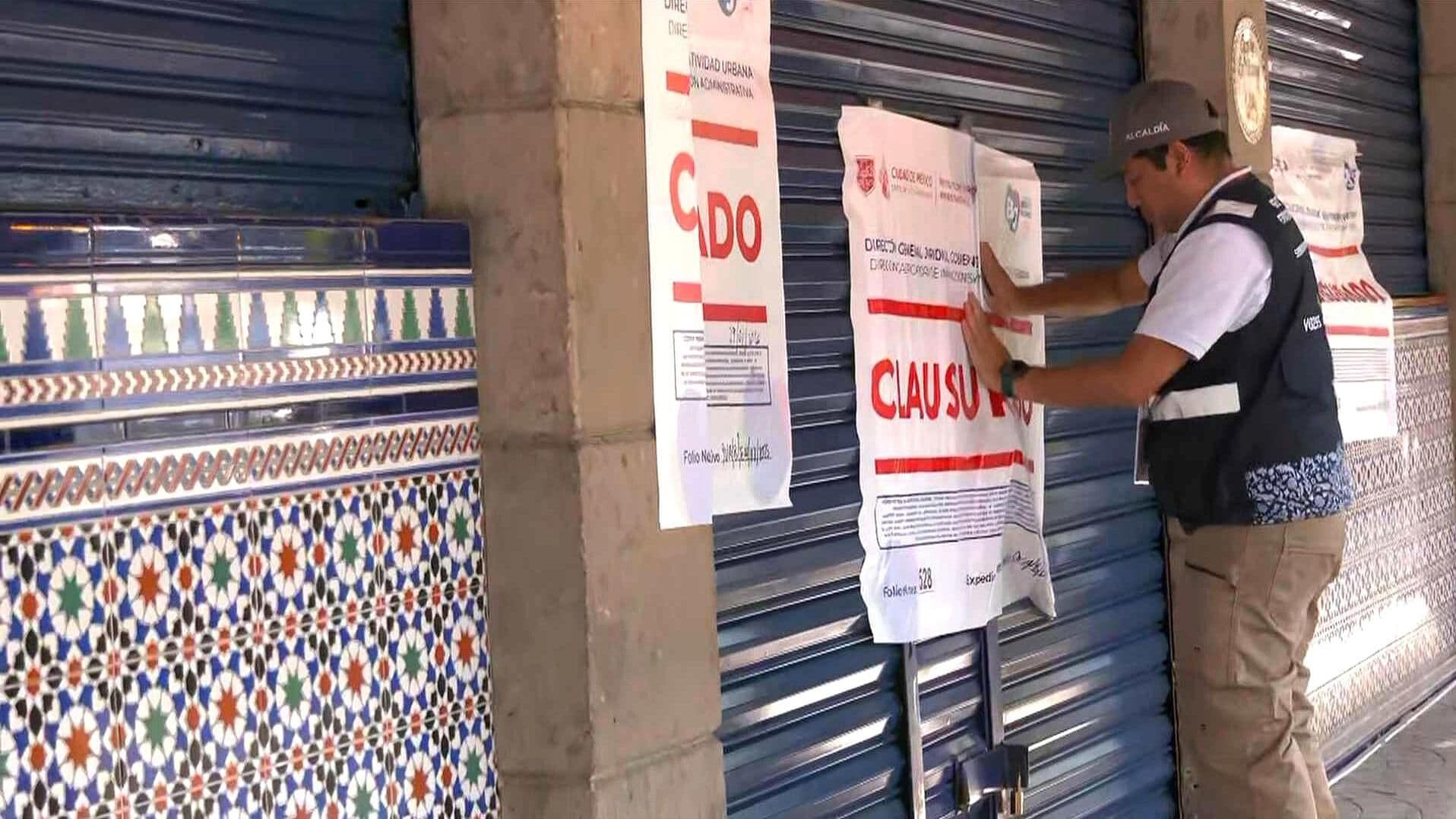 Clausuran Restaurante de la Colonia Narvarte en la Alcaldía Benito Juárez, CDMX