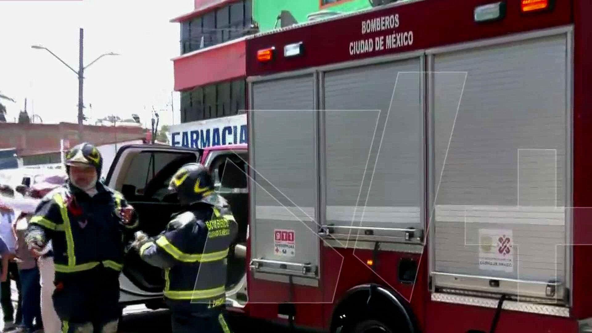 Controlan Incendio en Negocio de Regalos, en la Colonia Agrícola Pantitlán, CDMX