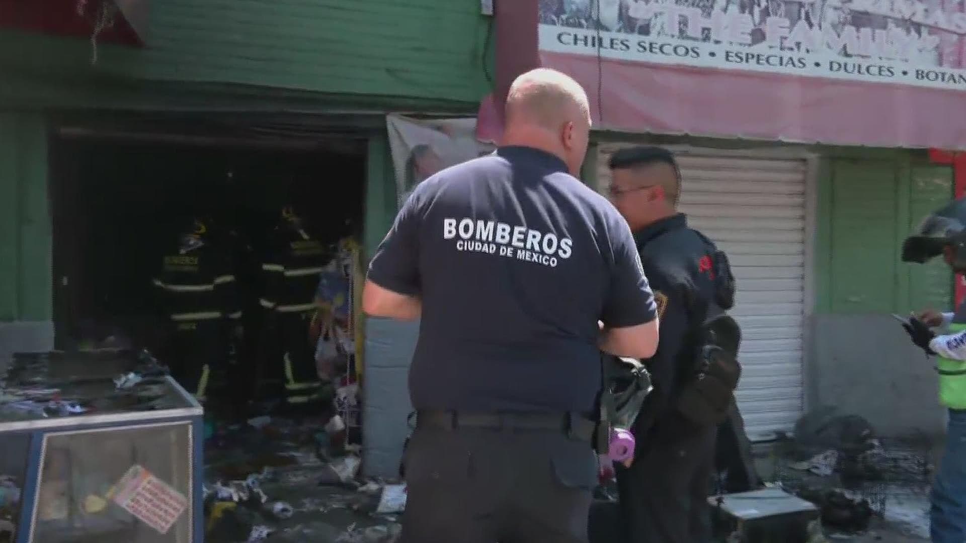 Bomberos Atienden Incendio en Negocio en la Agrícola Pantitlán, CDMX