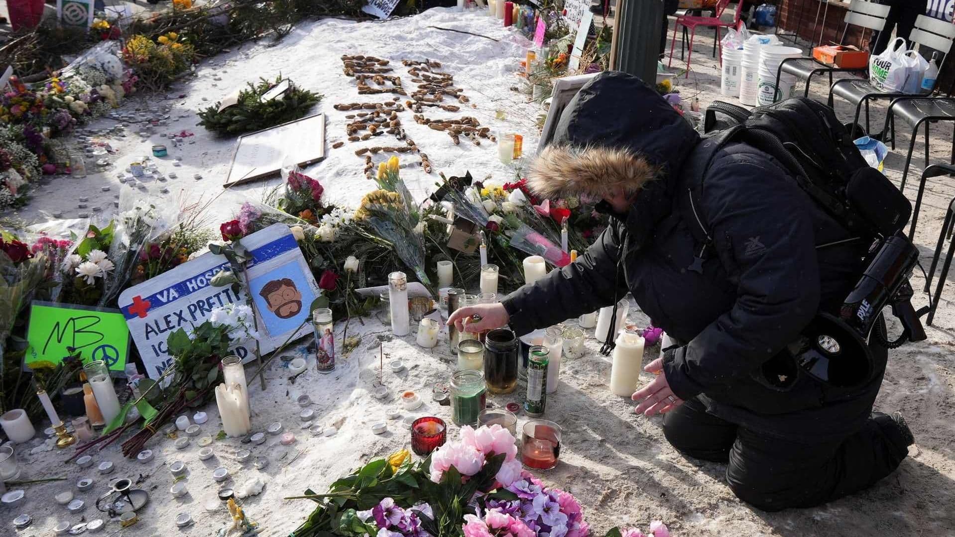 Vigilia y Marchas en memoria de Alex Pretti, Asesinado por Agentes del ICE