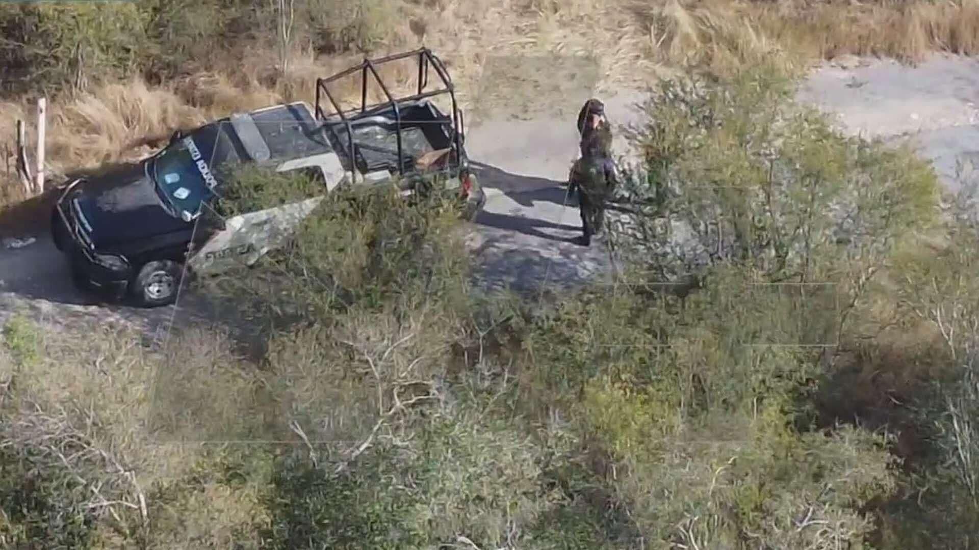 Abate Fuerza Civil a 2 Presuntos Delincuentes en Linares NL