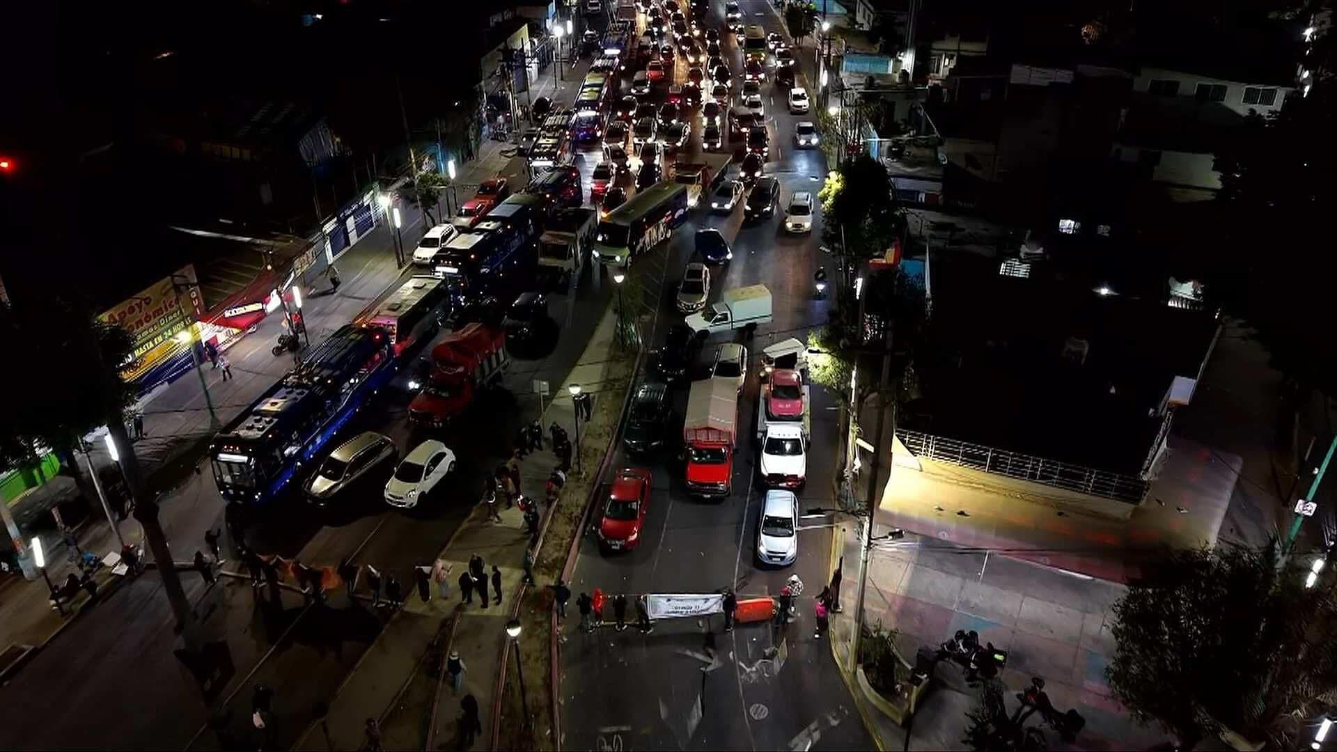 Desde el Aire: Así se Ve el Caos por Bloqueo en Ermita Iztapalapa y Rojo Gómez, ¿Qué Pasó?