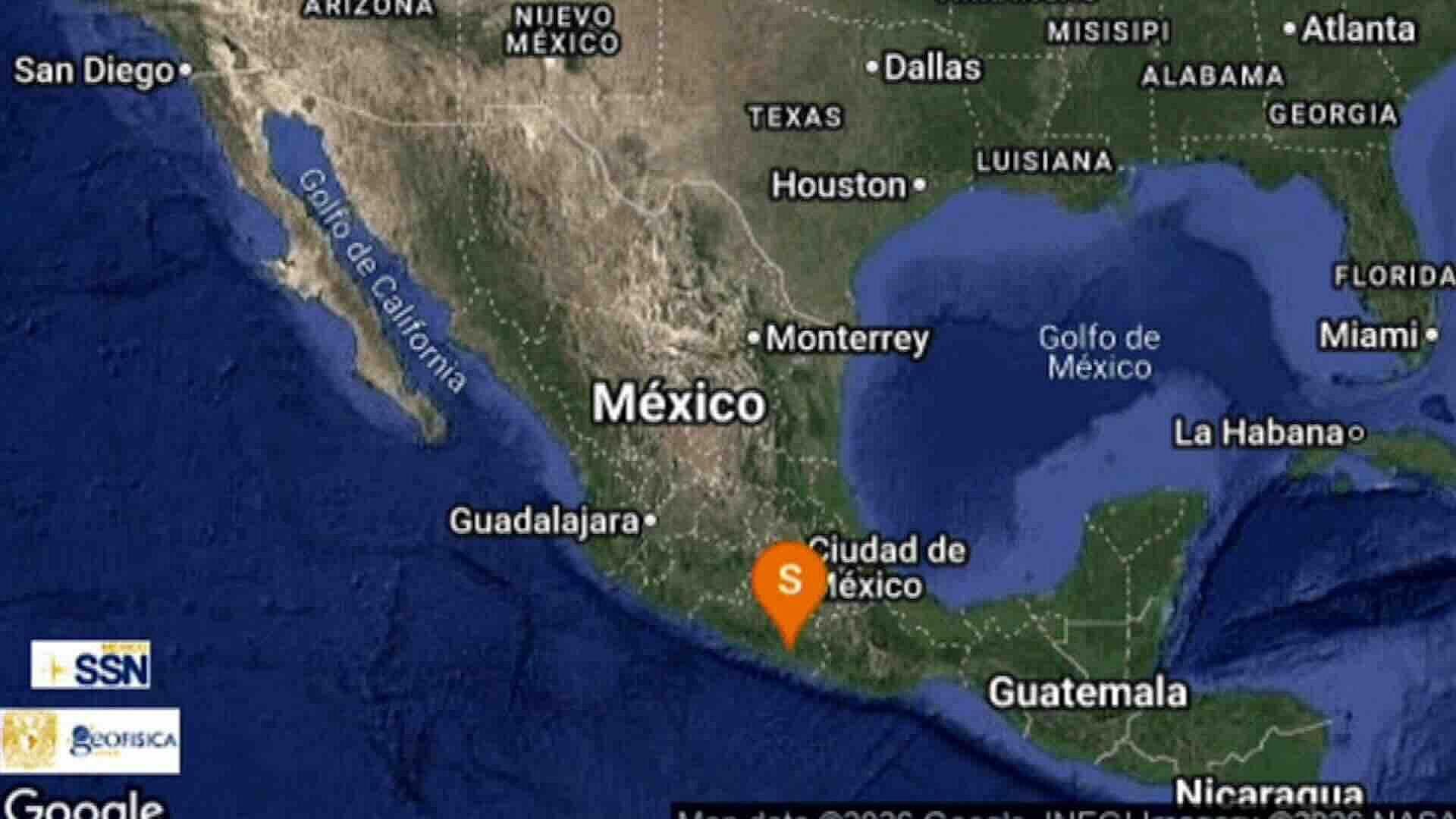 ¿Volvió a Temblar en Guerrero? Reportan Sismo de Magnitud 4.7 en San Marcos