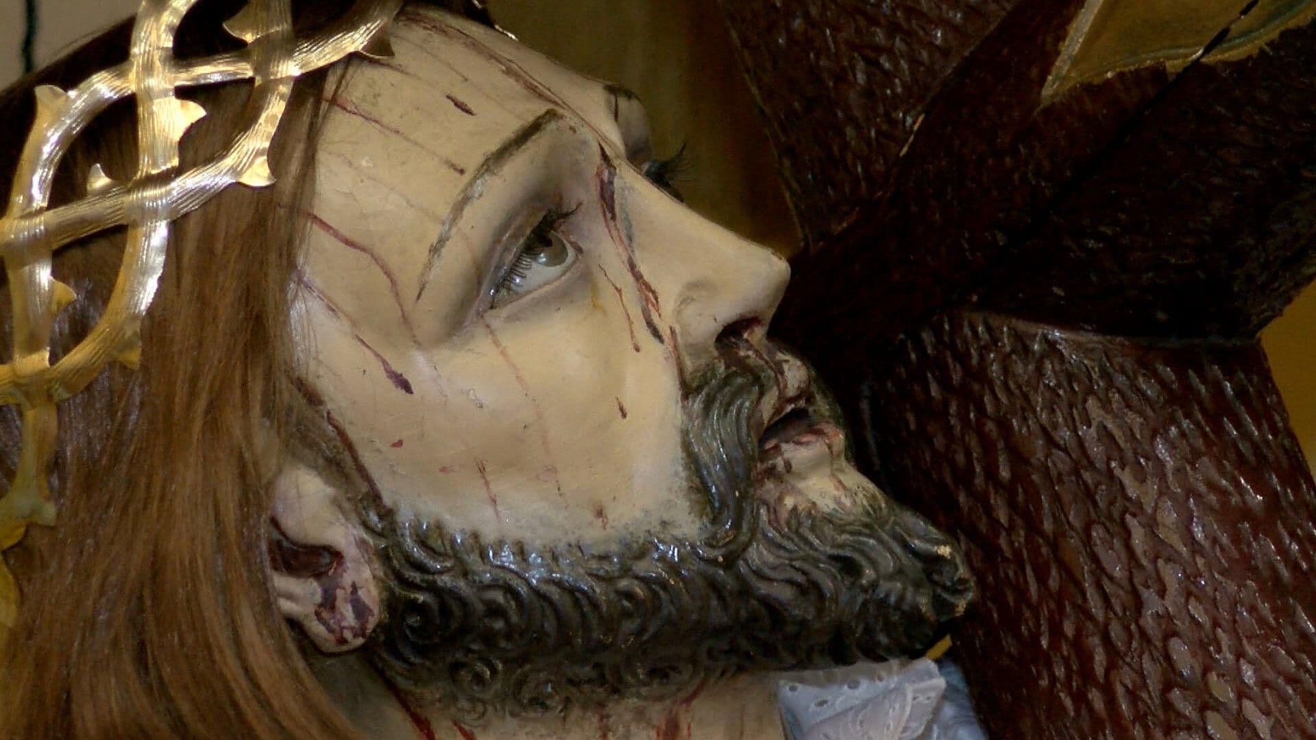 Jesús Nazareno de las Tres Caídas en una Capilla del Templo de Analco